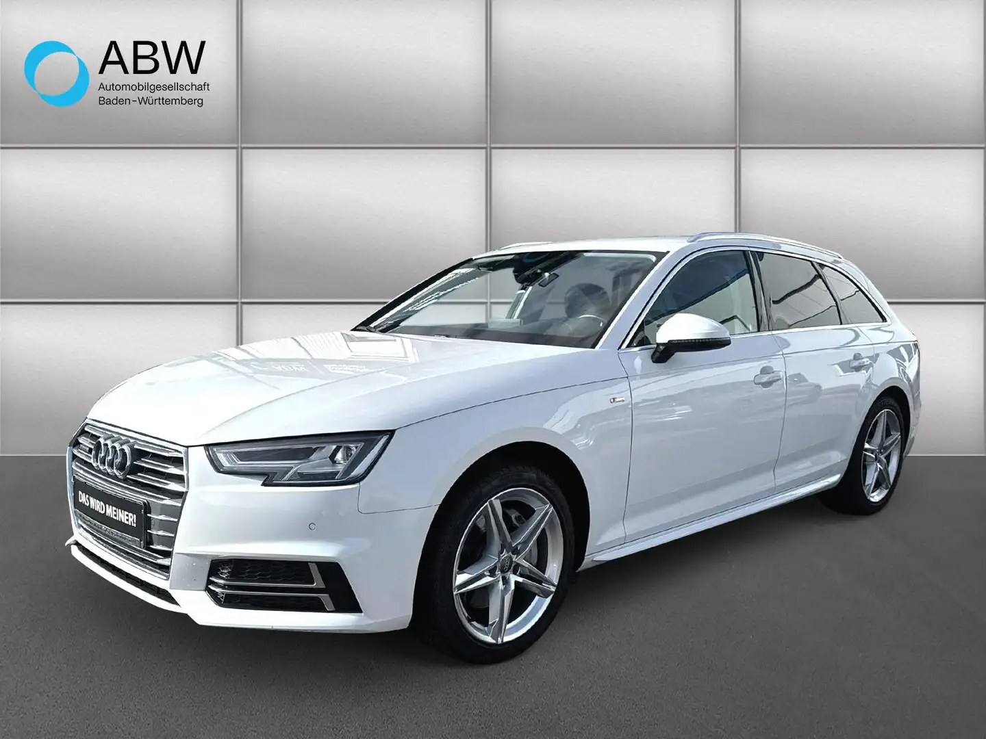 Audi A4 quattro sport 2.0 TDI S line Selection AHK Weiß - 1
