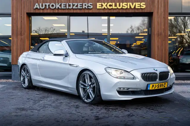 BMW 640 6-serie Cabrio 640i High Executive Leer Sportstoel