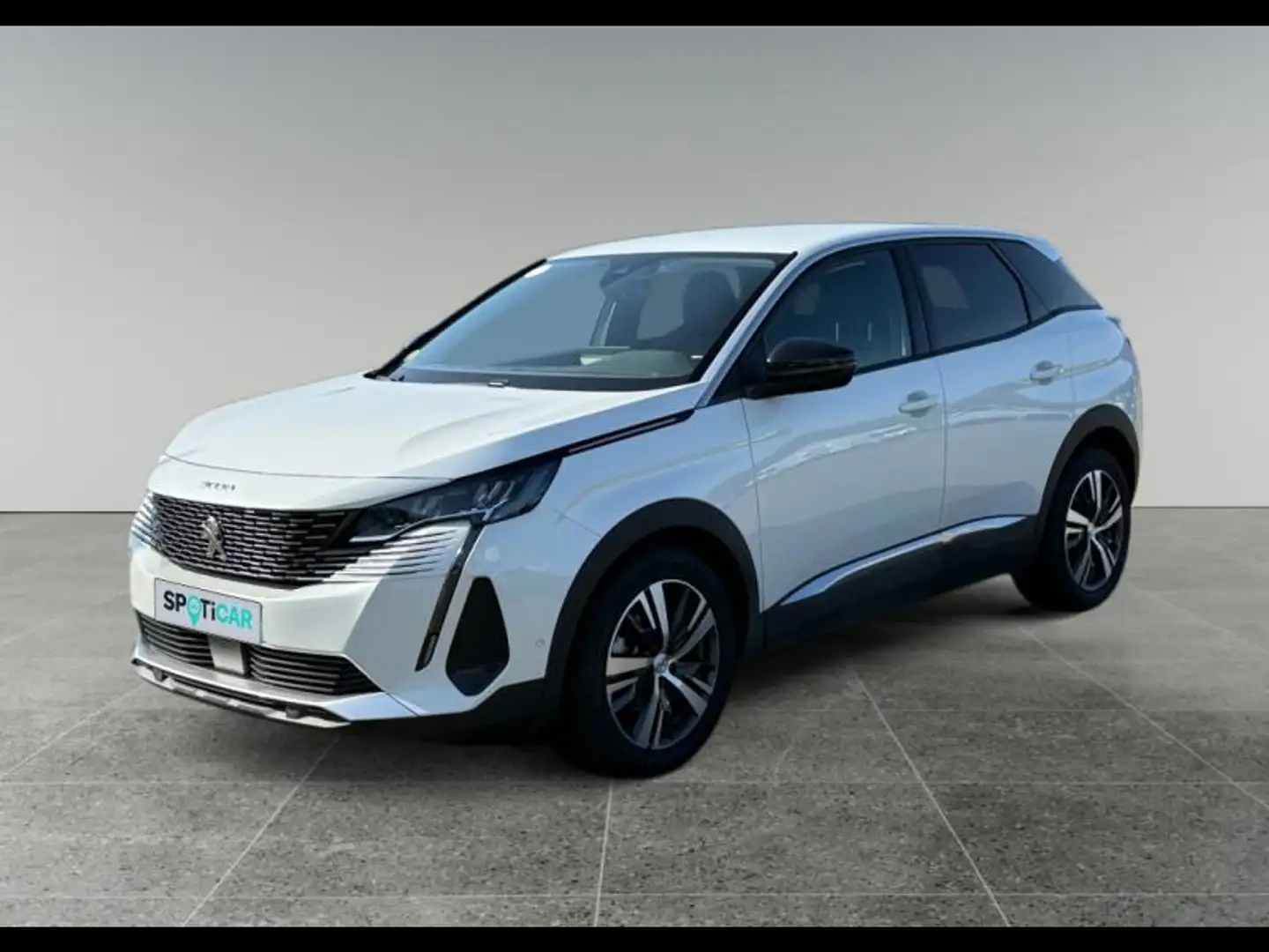 Peugeot 3008 1.5 BlueHDi 130ch S\u0026S Allure Pack EAT8 Blanc - 1
