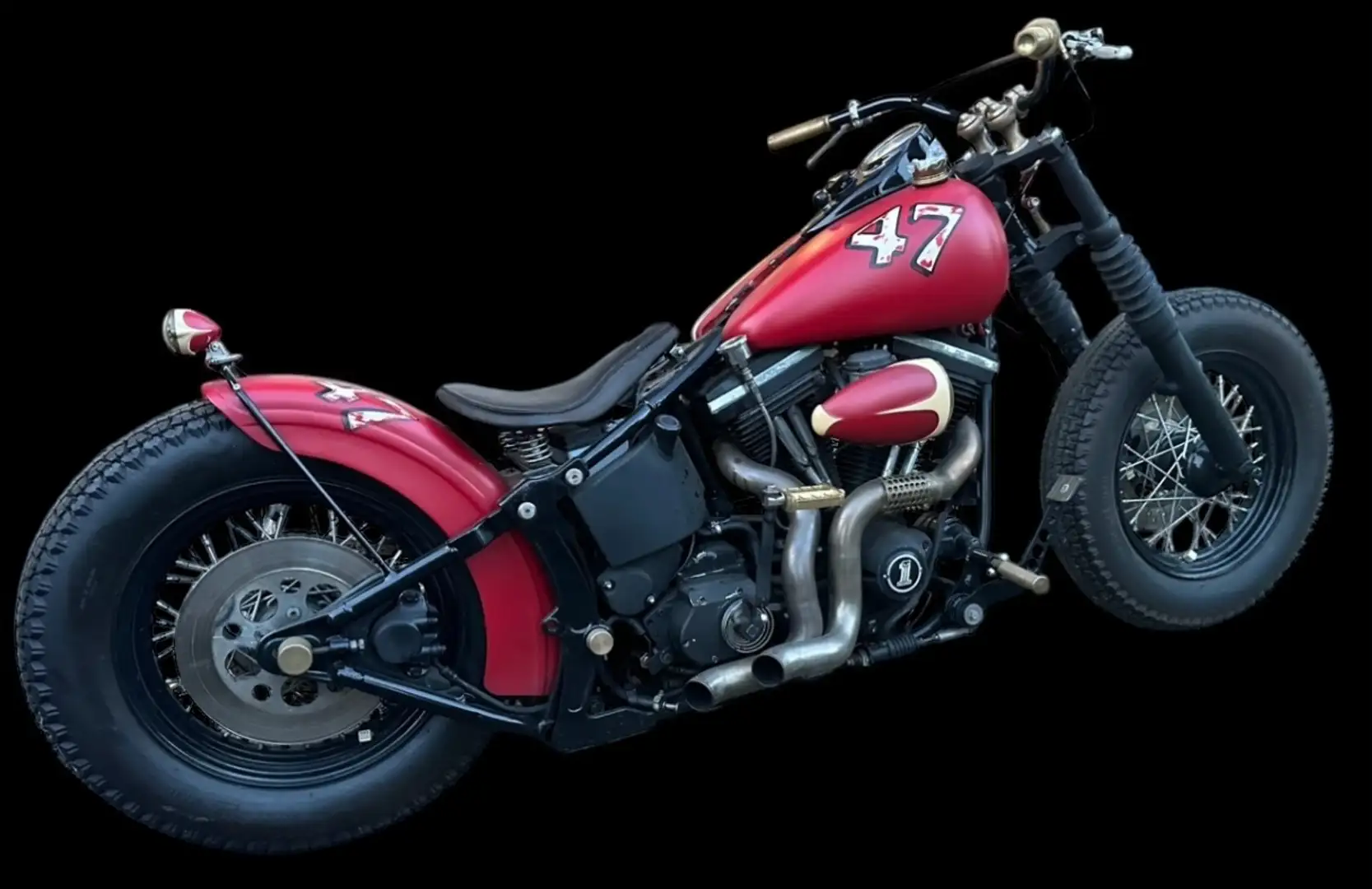 Harley-Davidson Softail Bobber Rouge - 2