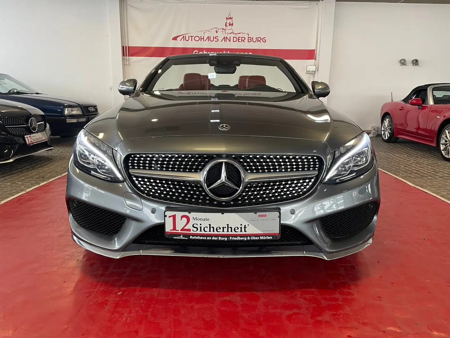 Mercedes-Benz C 250 Cabrio 9G-TRON. AMG Line *TMP+ 360°Kamera+ Navi Szürke - 2