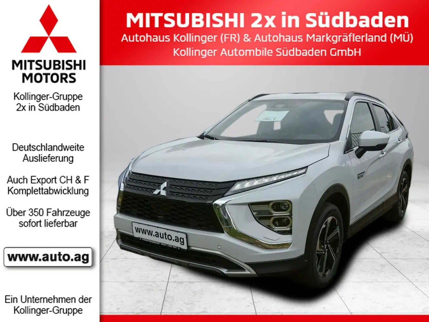 Mitsubishi Eclipse Cross PLUS PHEV 4WD SHZ*STHZ*LED Weiß - 1