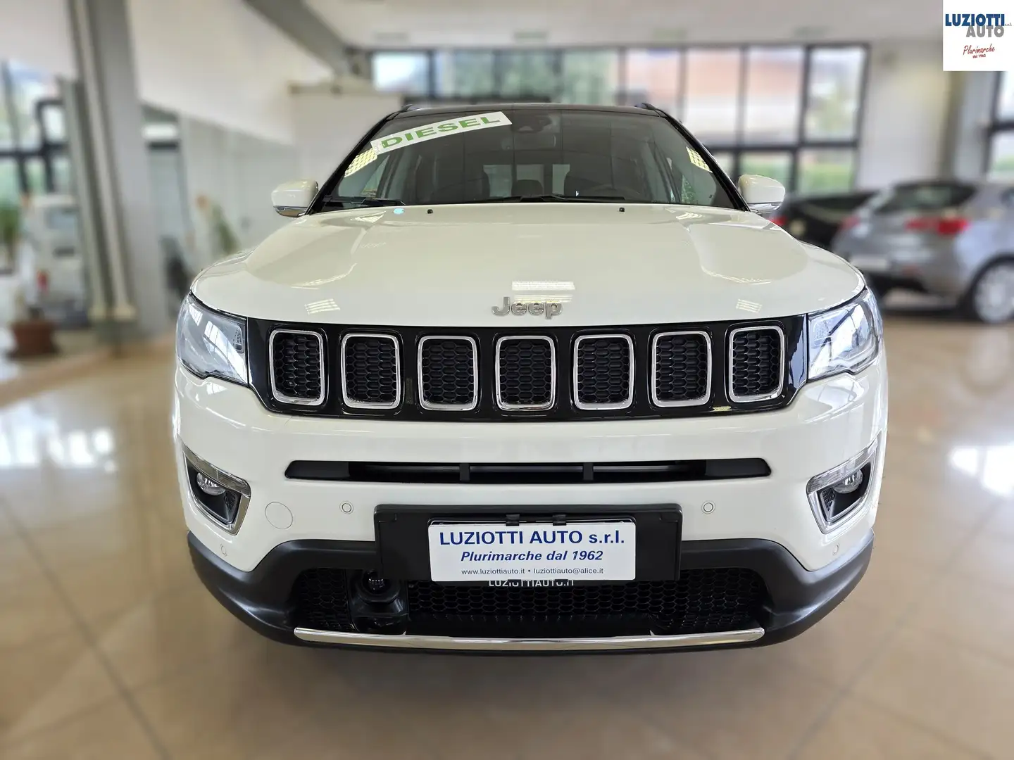 Jeep Compass COMPASS 1.6 MJET 120CV LIMITED Bianco - 1