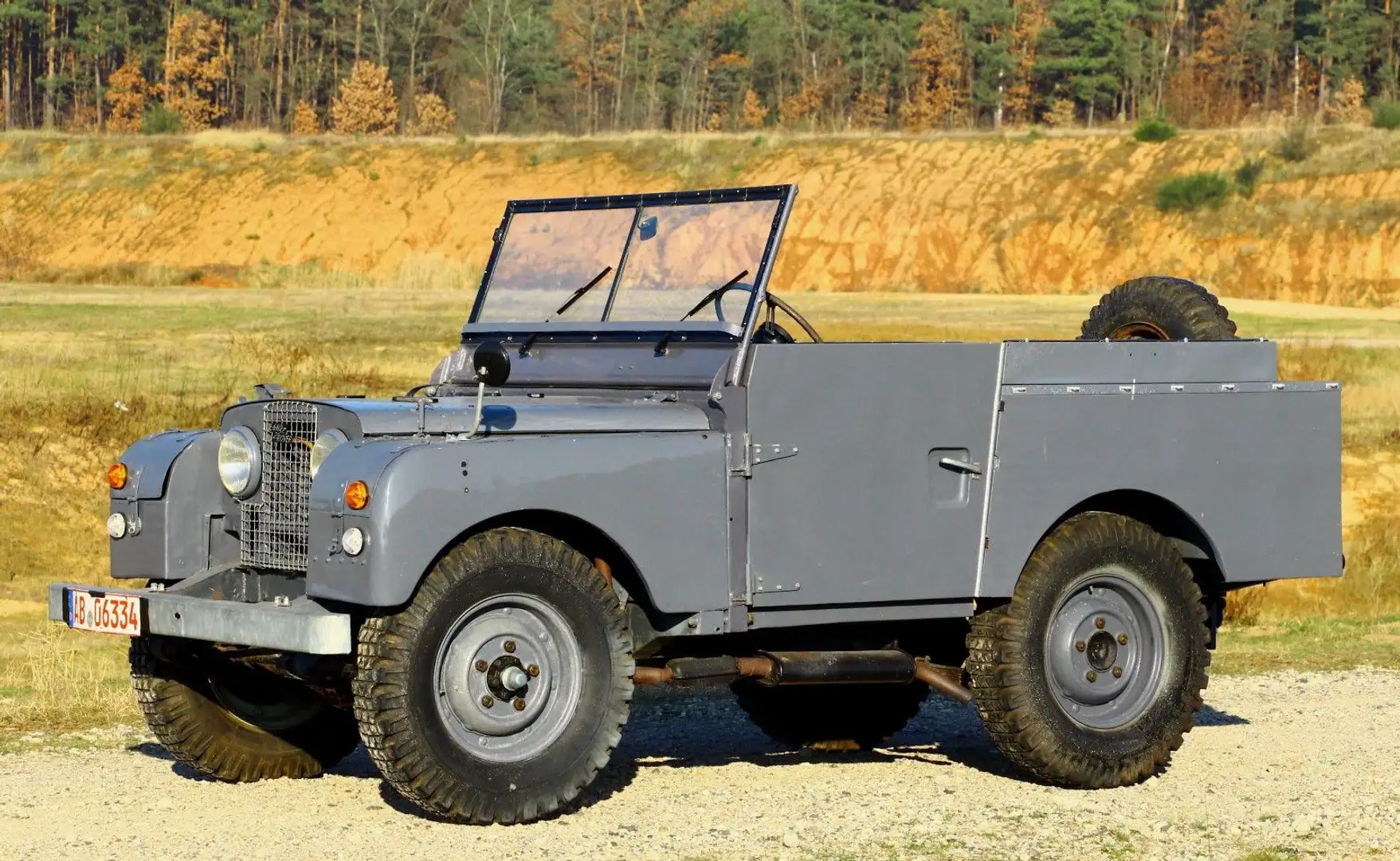 Land Rover Series Serie 1 Gris - 2