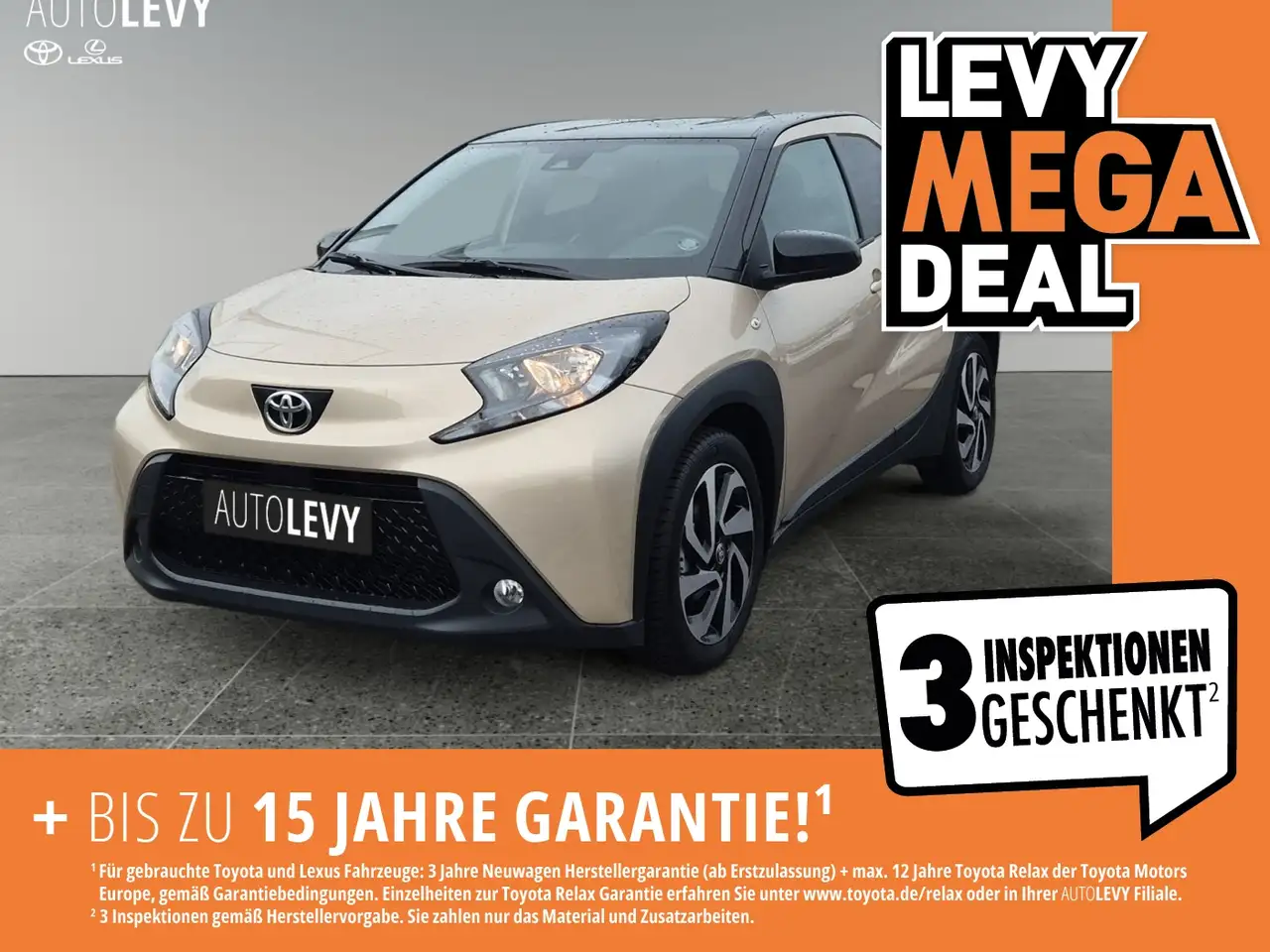 Toyota Aygo X 1.0-l-VVT-i Pulse KLIMA*RFK*SHZ*ACC*LM*DAB 2023 — миниатюра 1