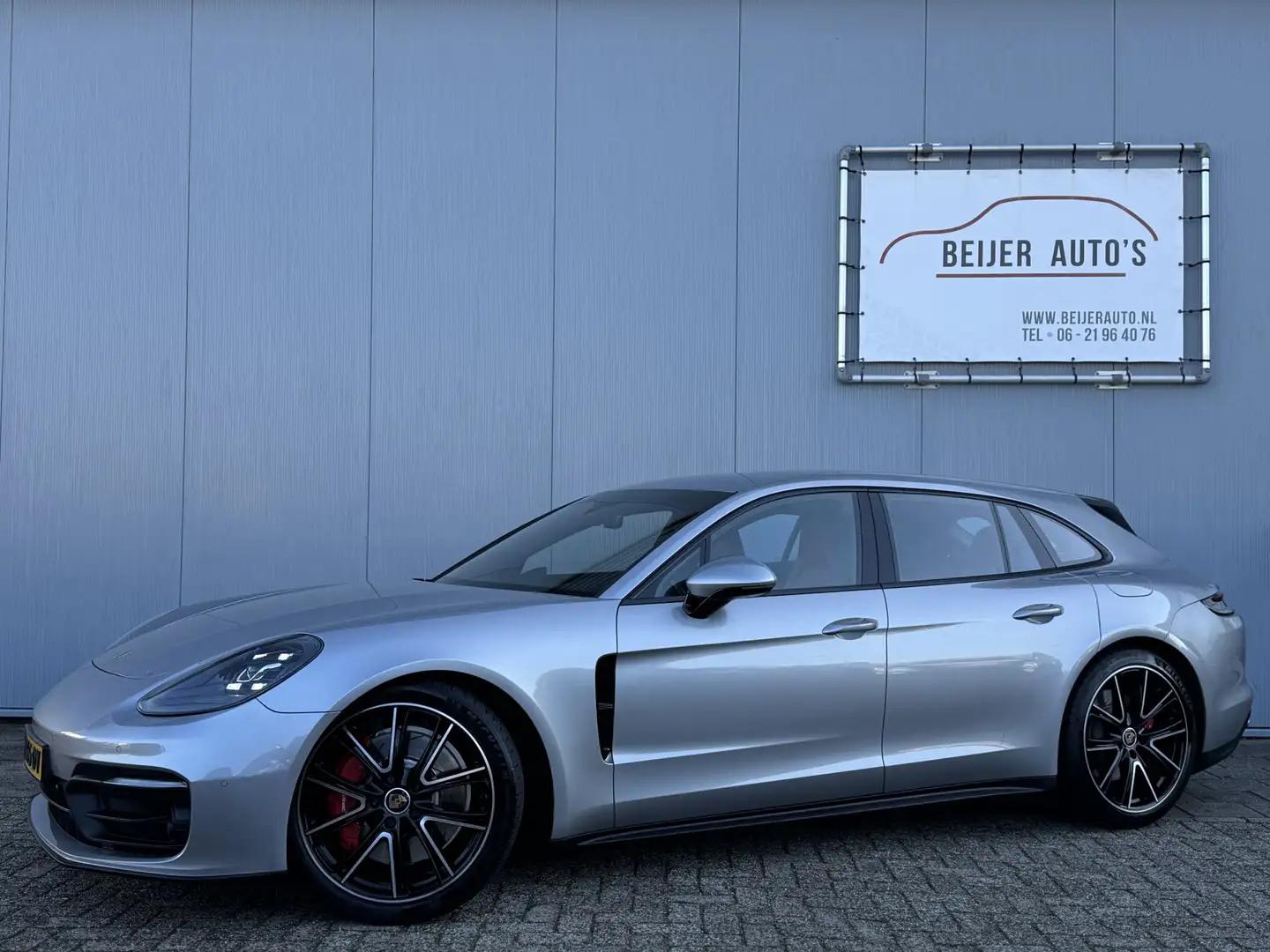 Porsche Panamera Sport Turismo 2.9 4 E-Hybrid Automaat 1e eigenaar. Grijs - 1