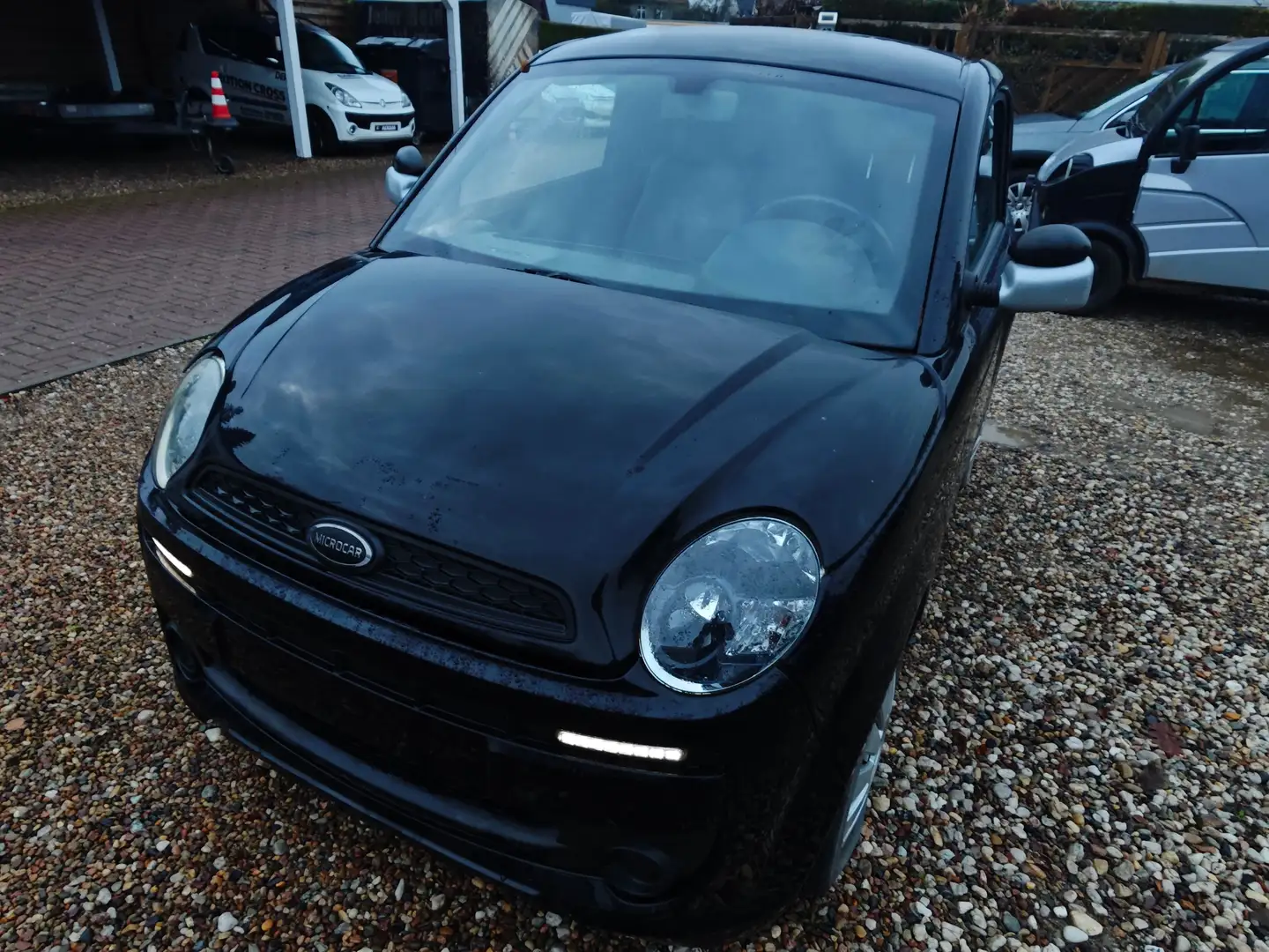 Microcar Due Leichtmobil für Anfänger nur 13400 gelaufen! Schwarz - 2