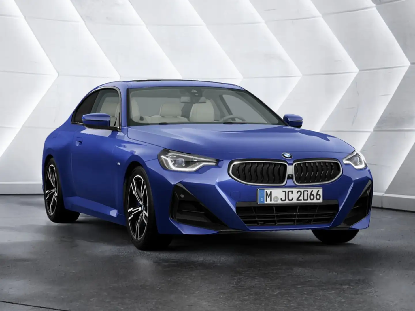 BMW 230 i Coupe M-Sport SHZ H/K HGSD NAVI LED 360° Modrá - 2