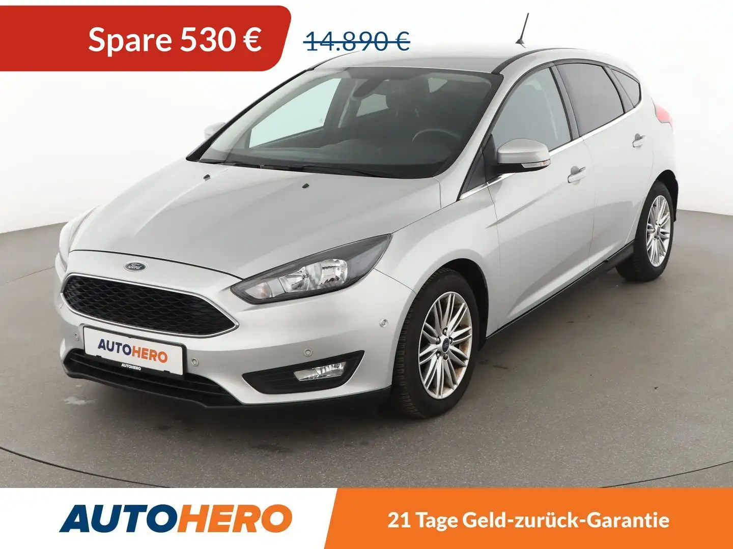 Ford Focus 1.5 EcoBoost Cool&Connect Aut.*NAVI*TEMPO*PDC*SHZ* Silber - 1
