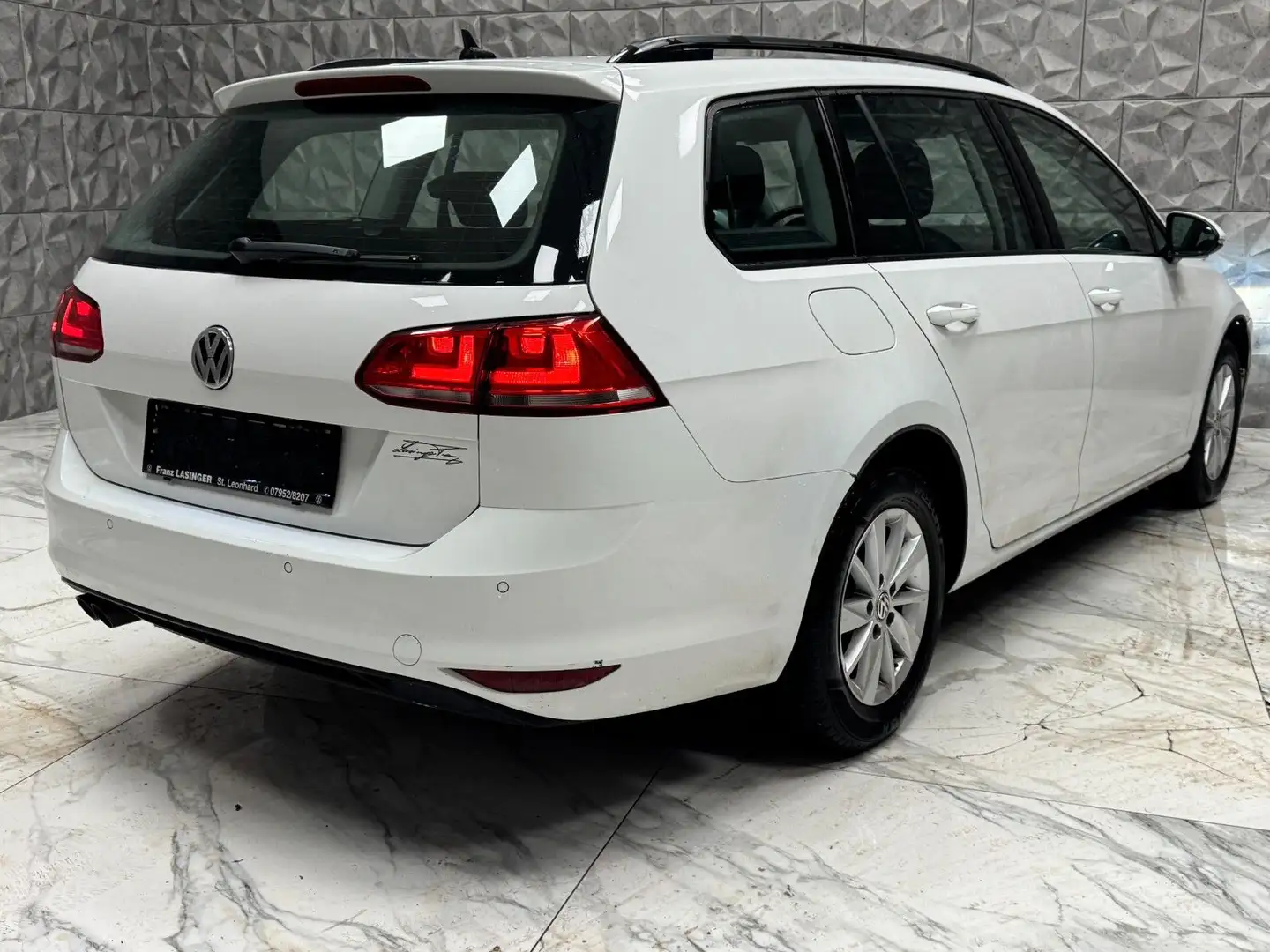 Volkswagen Golf VII Variant Rabbit 4Motion* Voll Fahrbereit Weiß - 2