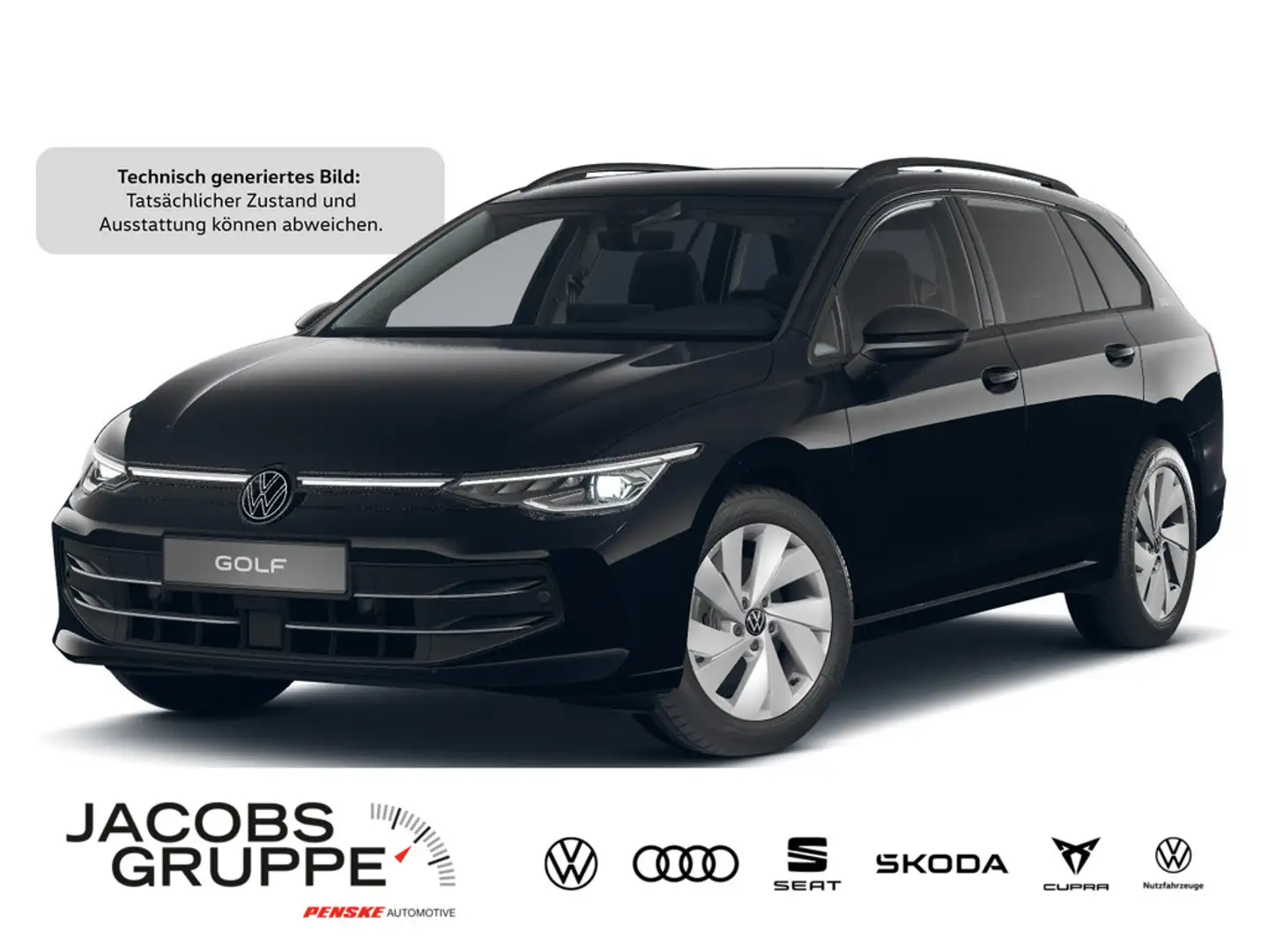 Volkswagen Golf VIII Variant 2.0 TDI Goal DSG,Navi,Matri Schwarz - 1