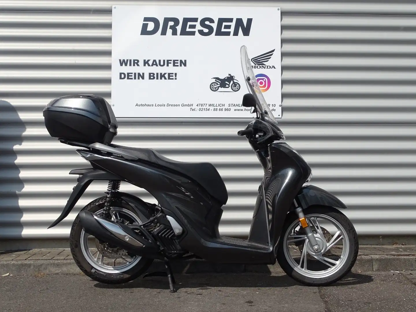 Honda SH 125i ABS *  9.900km * Scheibe * Griffheizung Plateado - 1