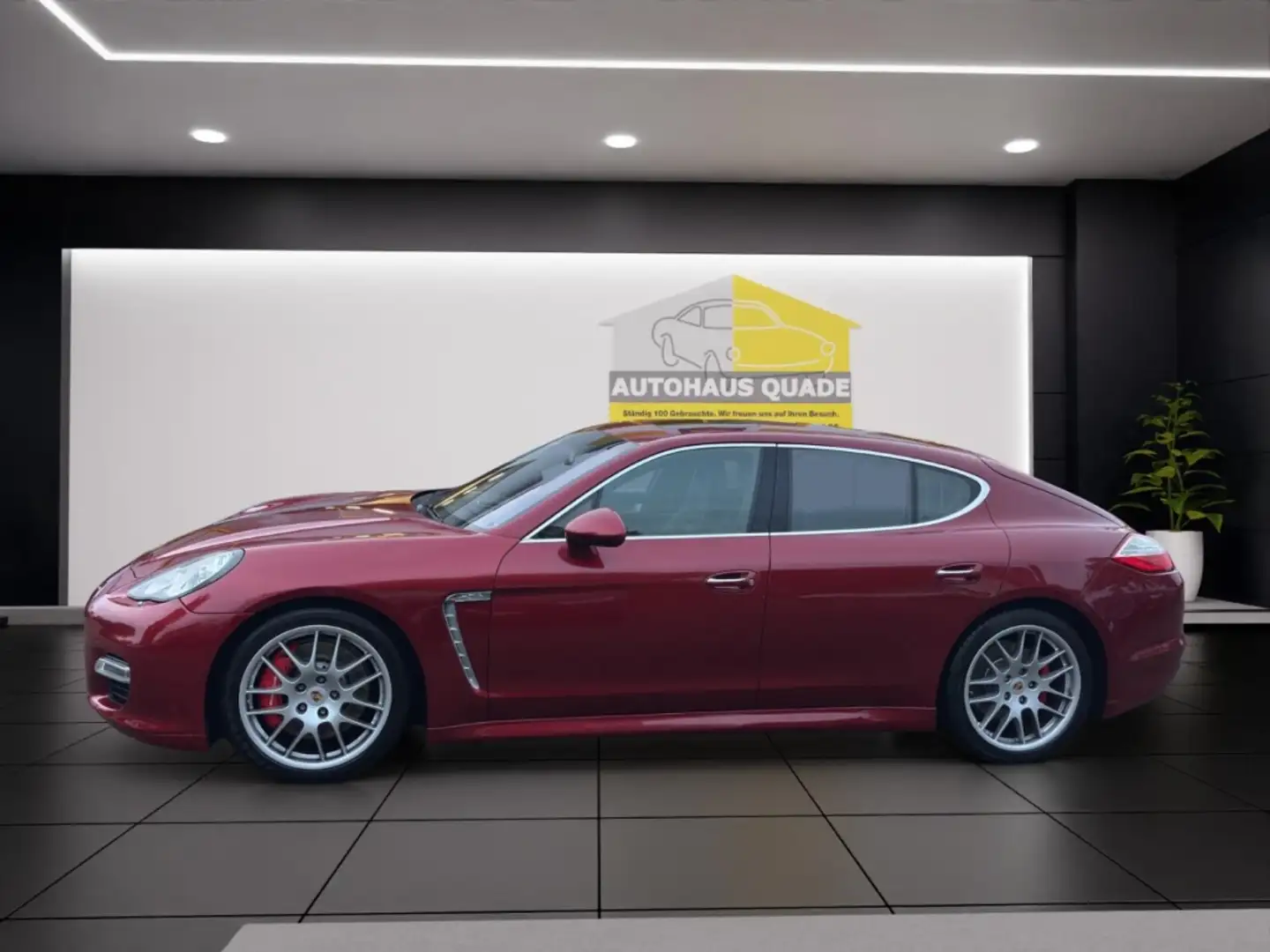 Porsche Panamera Turbo 4.8 Luftfederung Navi Leder Memory Sitze Sou Rouge - 2