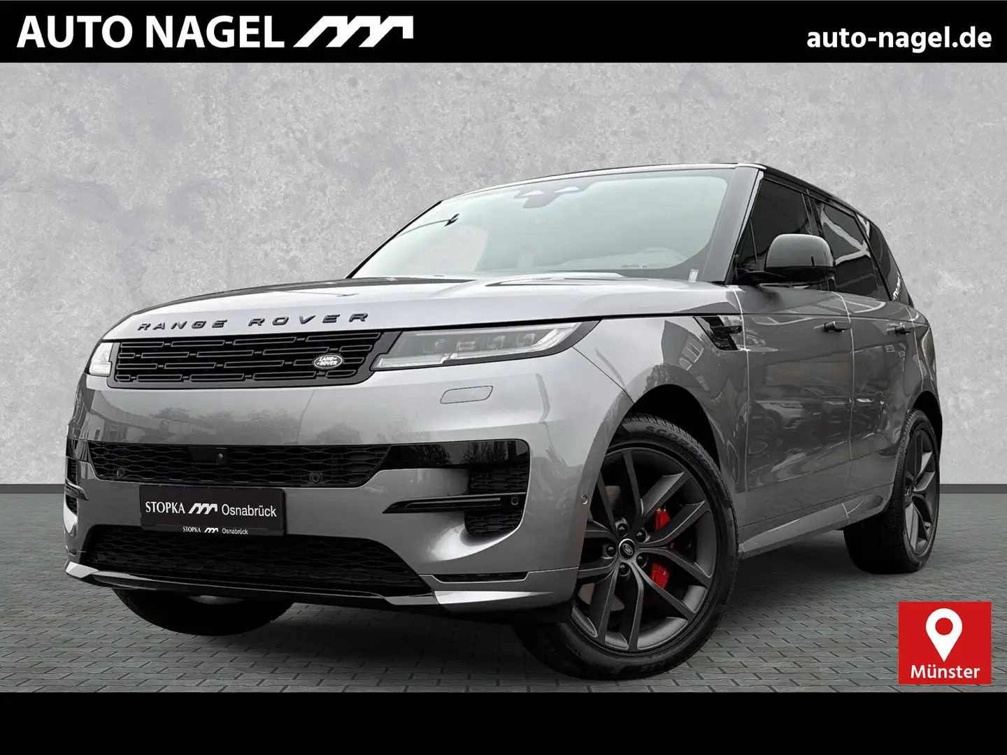 Land Rover Range Rover Sport Range Rover Sport D350 Autobiography AHK Stormer Gris - 1