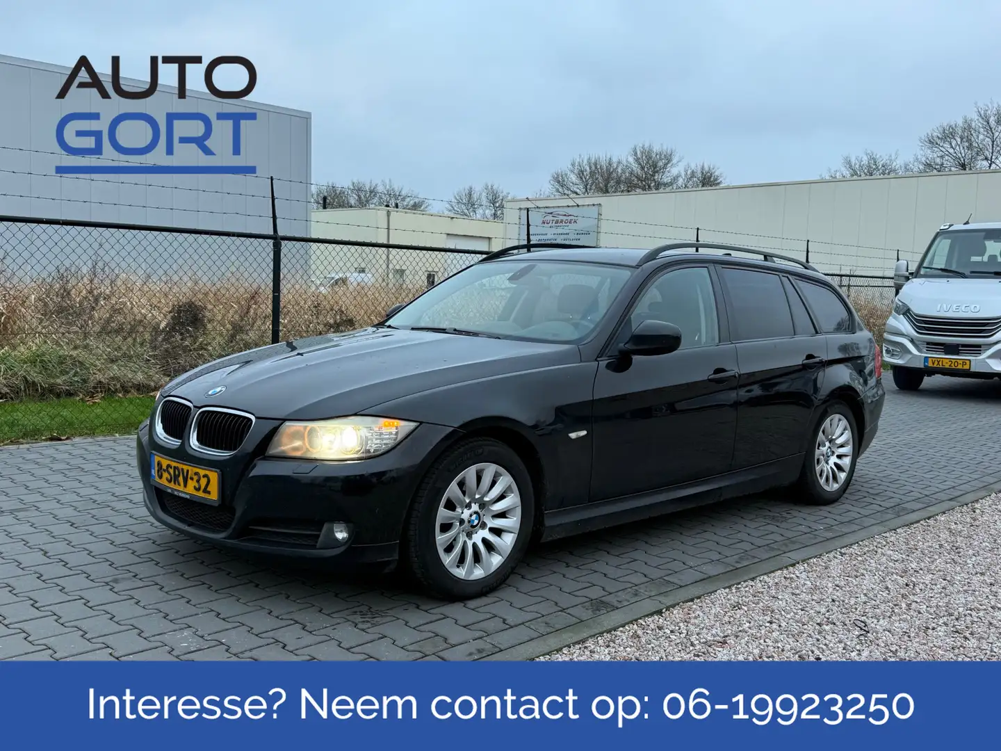 BMW 320 3-serie Touring 320d Executive Negro - 1