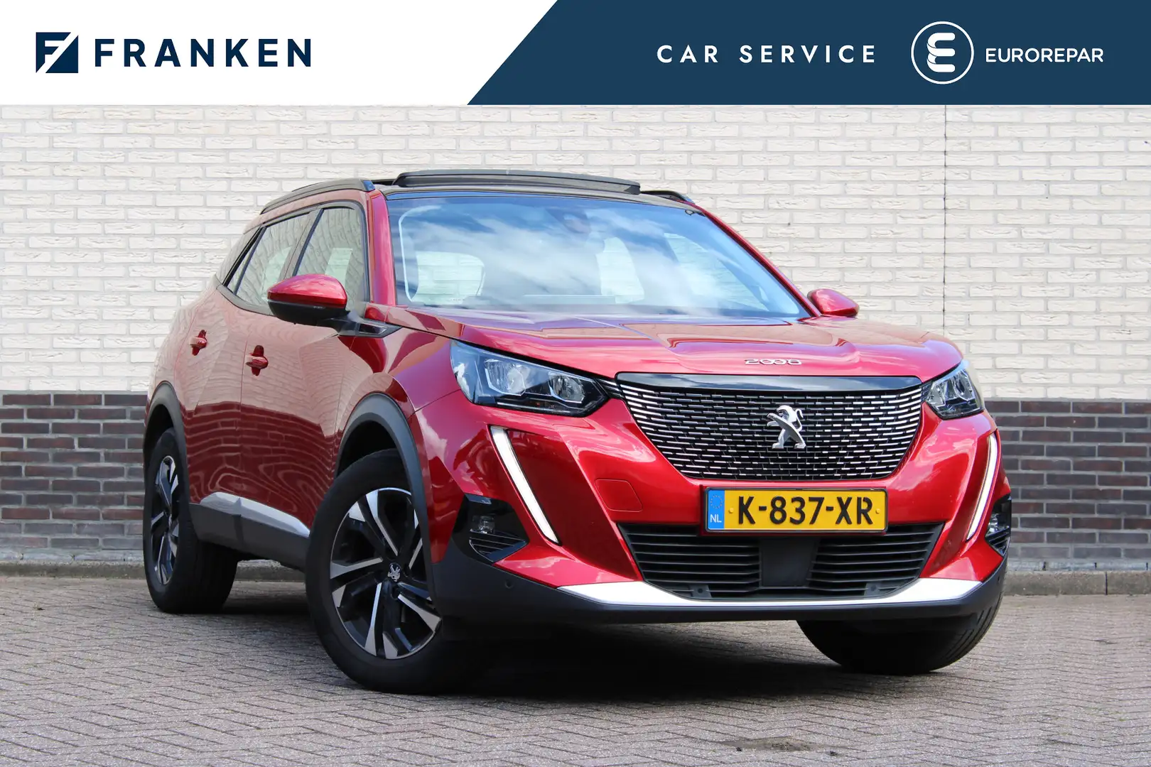 Peugeot 2008 1.2 PureTech GT-Line | Trekhaak | Panoramadak | Ad Rood - 1