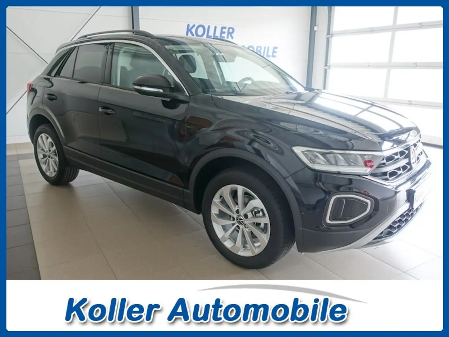 Volkswagen T-Roc 1.5 TSI  Life DSG 4J.Garantie AHK Kamera Schwarz - 1