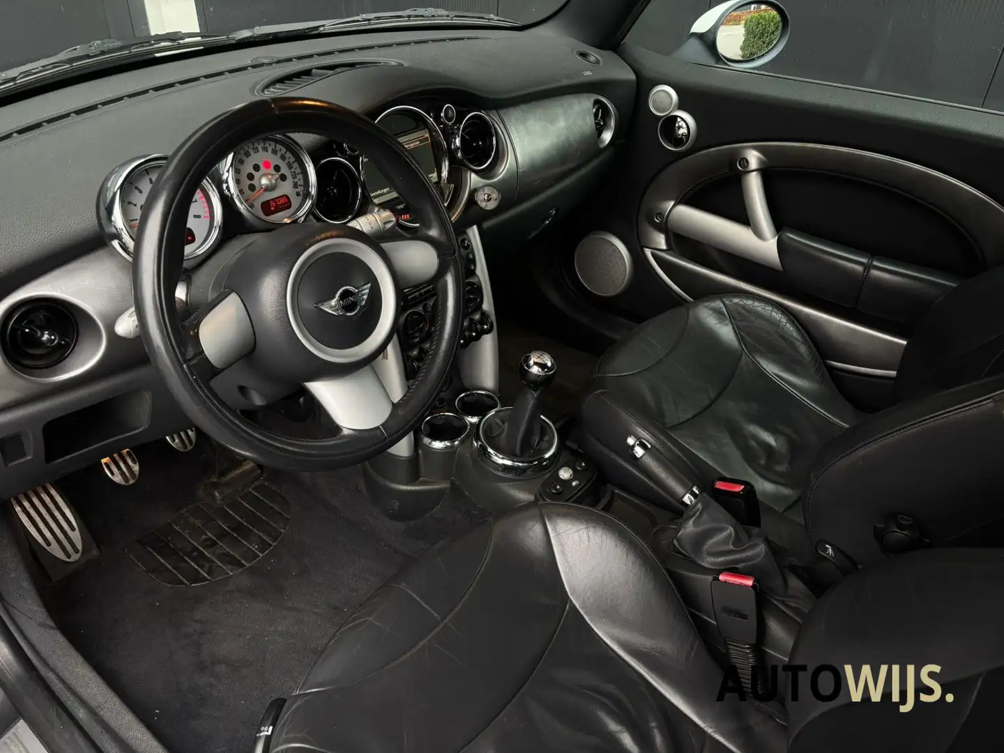 MINI Cooper S Cabrio Mini 1.6 Chili|XENON|JCW|NAVI|LEDER|GOED ONDERHOUD Groen - 2
