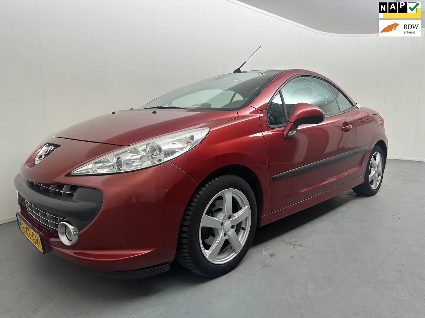 Peugeot 207 CC 1.6-16V T Sport # Leder Clima # Stoelverwaring Rouge - 1