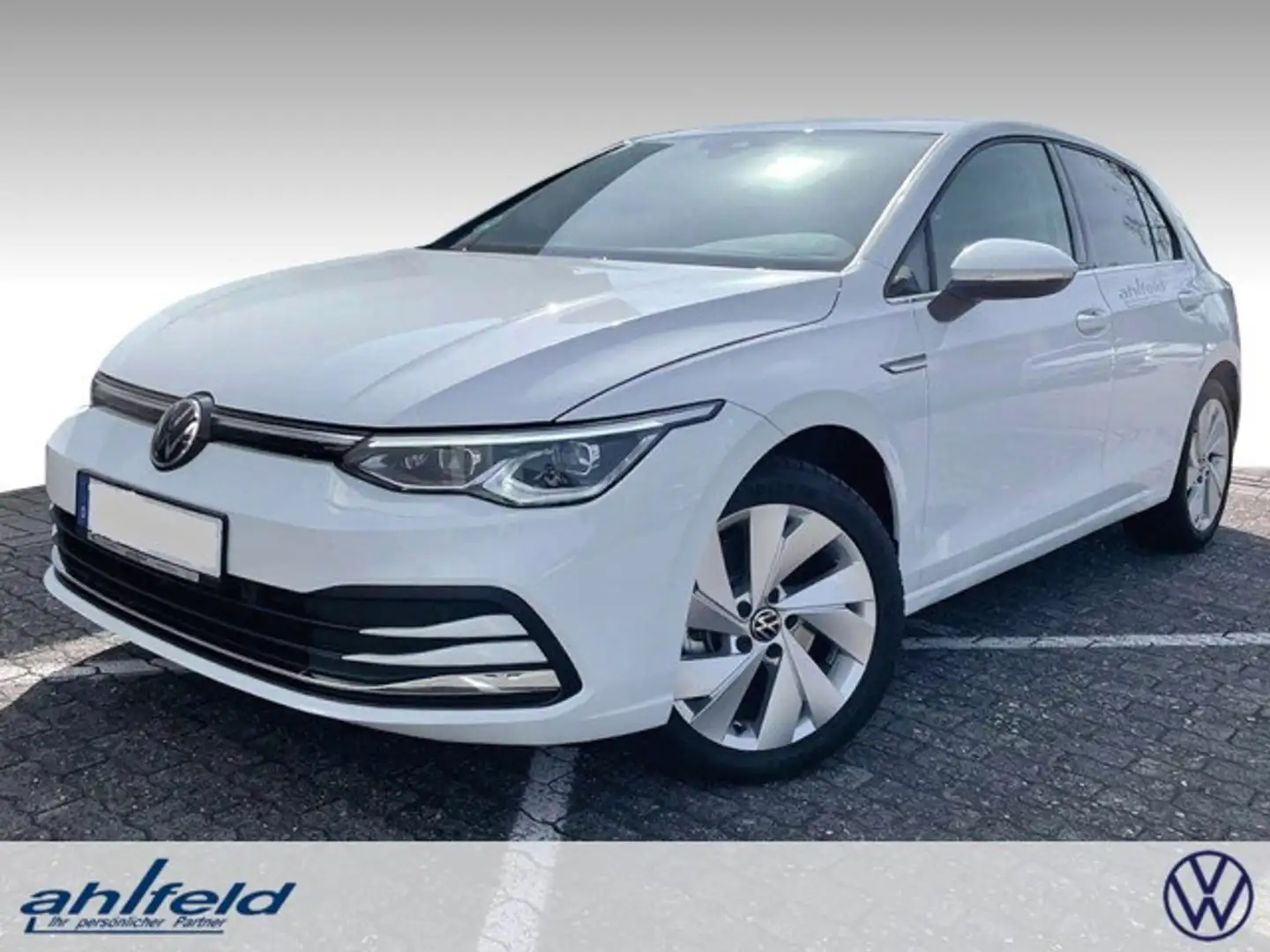 Volkswagen Golf Style 2.0 TSI DSG Navi LED ergoActive ACC Klima Weiß - 1