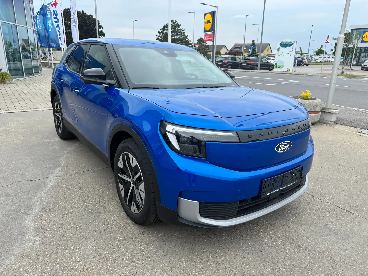 Ford Explorer RWD 79kWh Lager+Leasingaktion Blau - 1