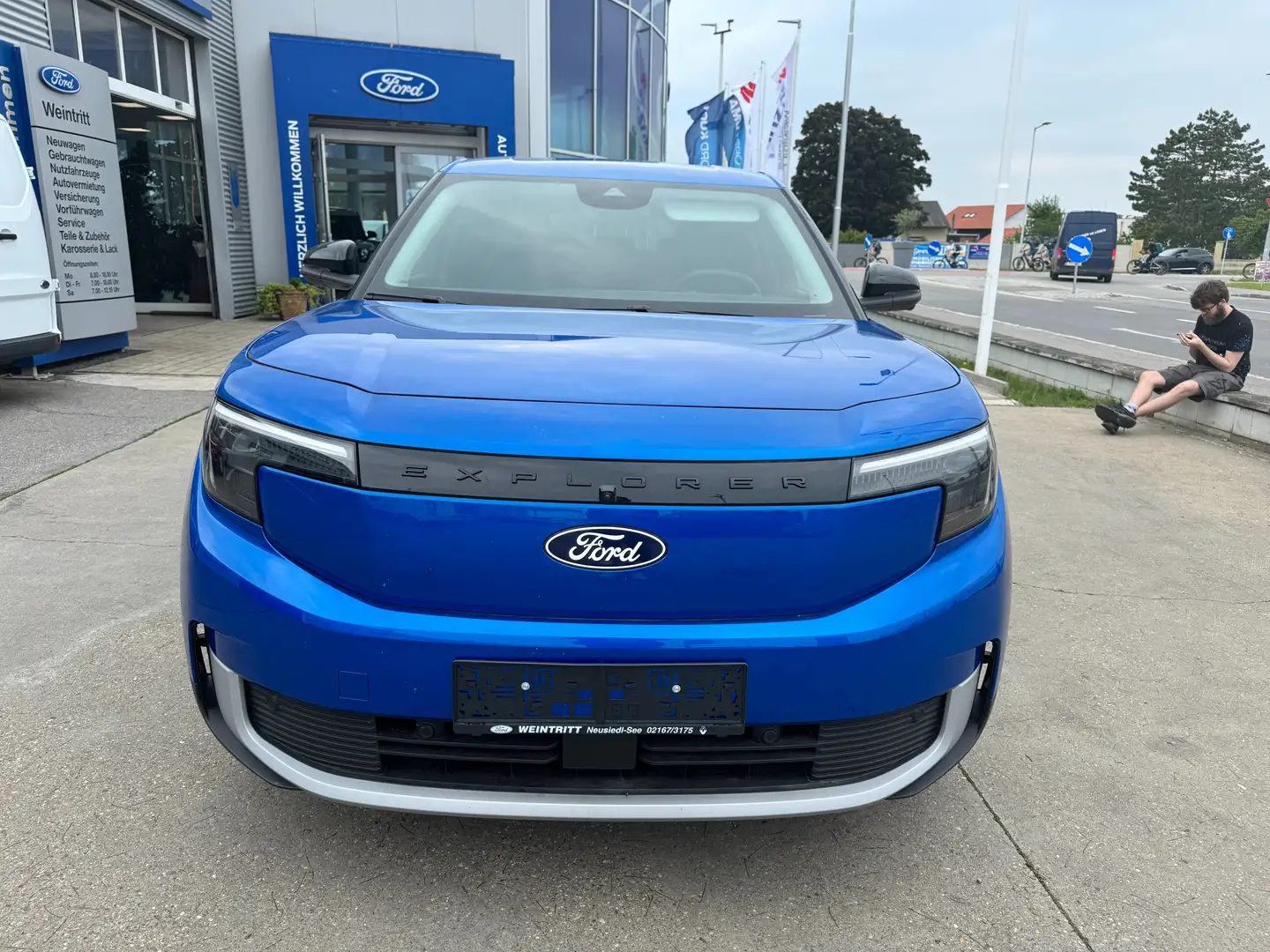 Ford Explorer RWD 79kWh Lager+Leasingaktion Blau - 2