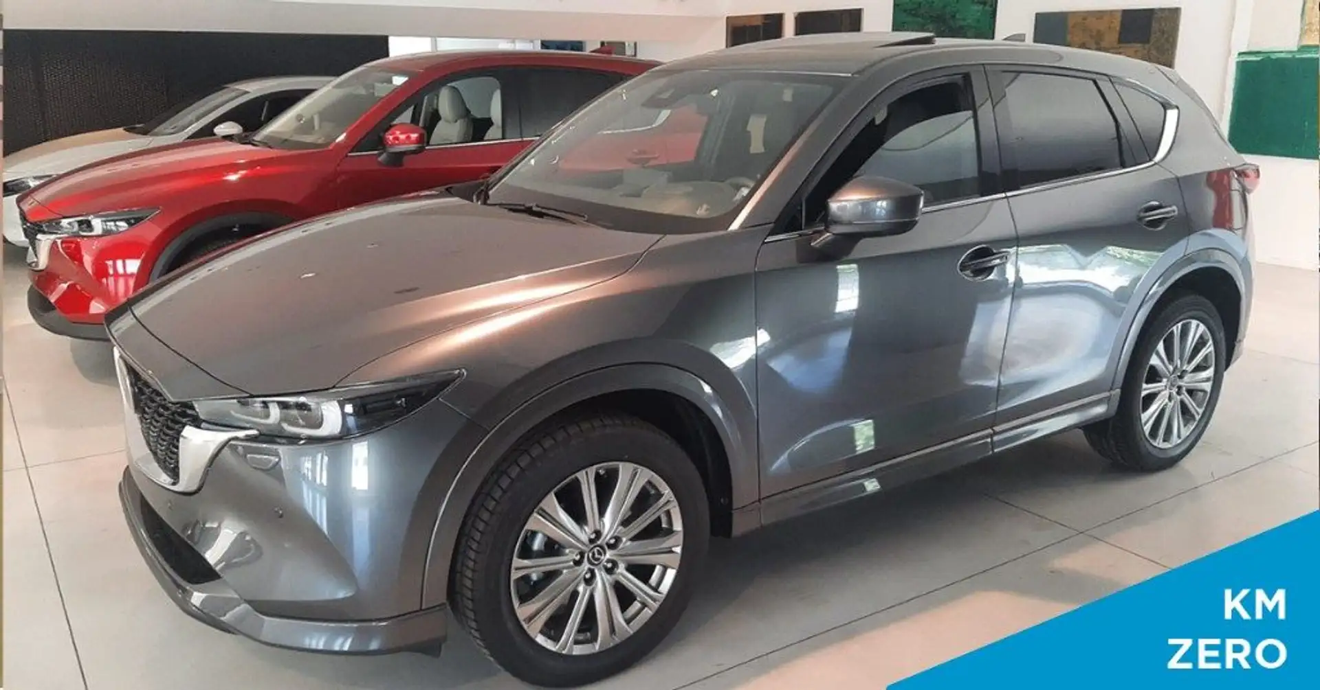 Mazda CX-5 2.2L Skyactiv-D 184 CV aut. AWD Takumi Szürke - 2