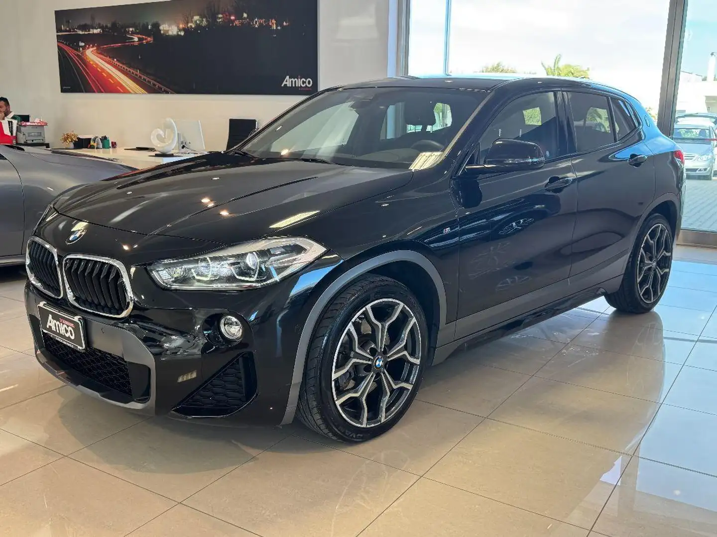 BMW X2 xDrive20d Msport Xeno/Led/Navi Noir - 1