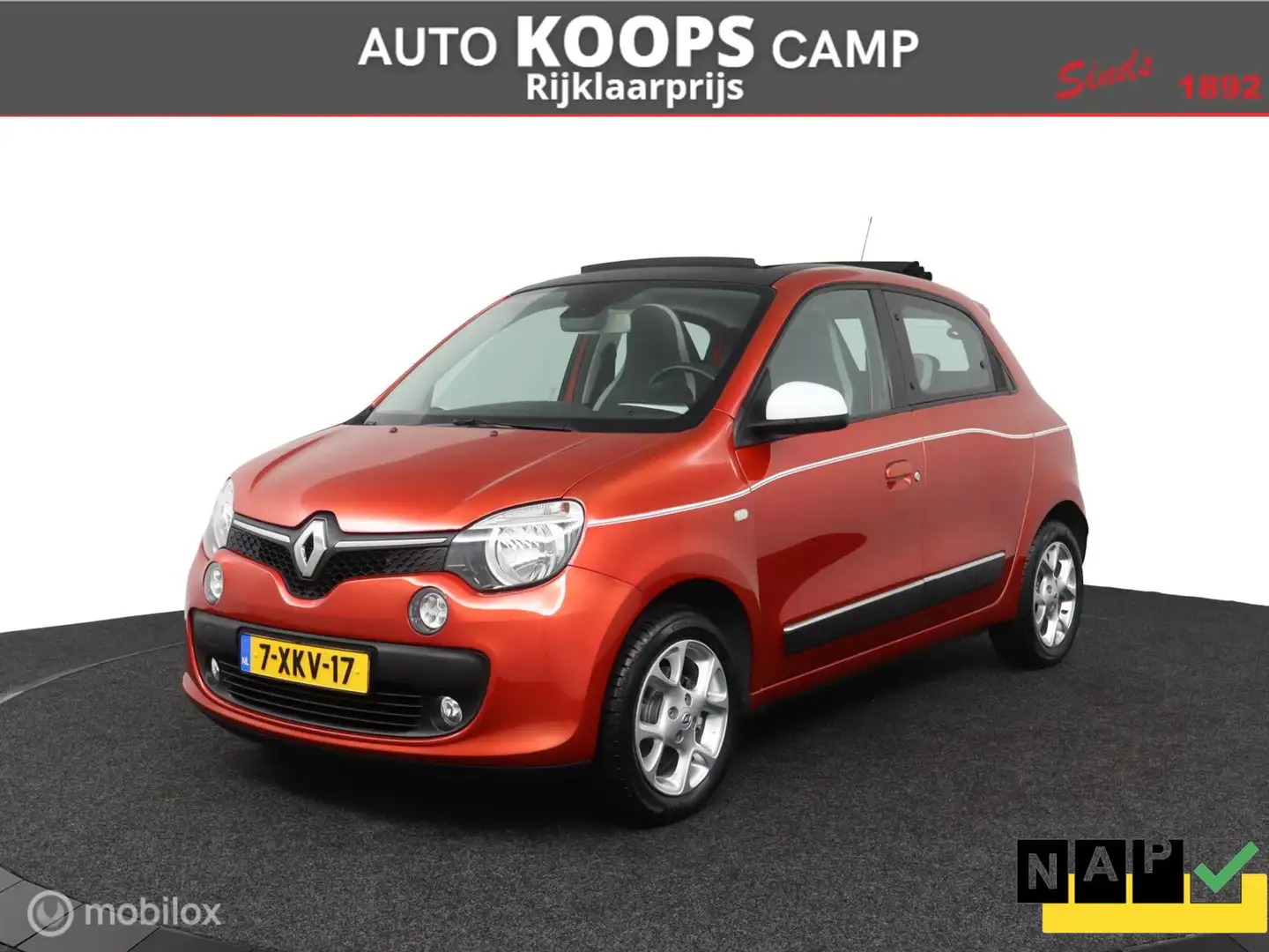 Renault Twingo 1.0 SCe Dynamique | Elek.Vouwdak | Clima | Cruise Rood - 1
