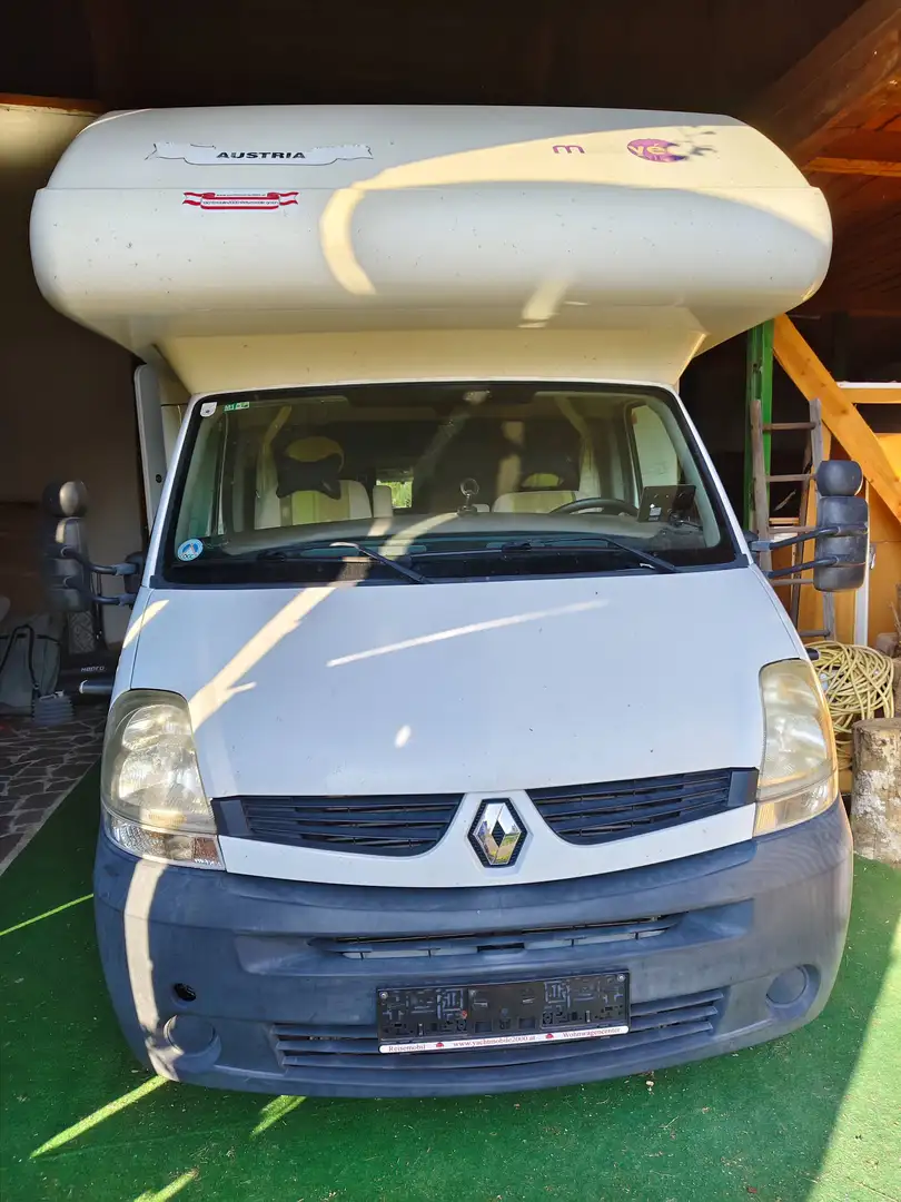 Renault Master Alkoven Wohnmobil Weiß - 2