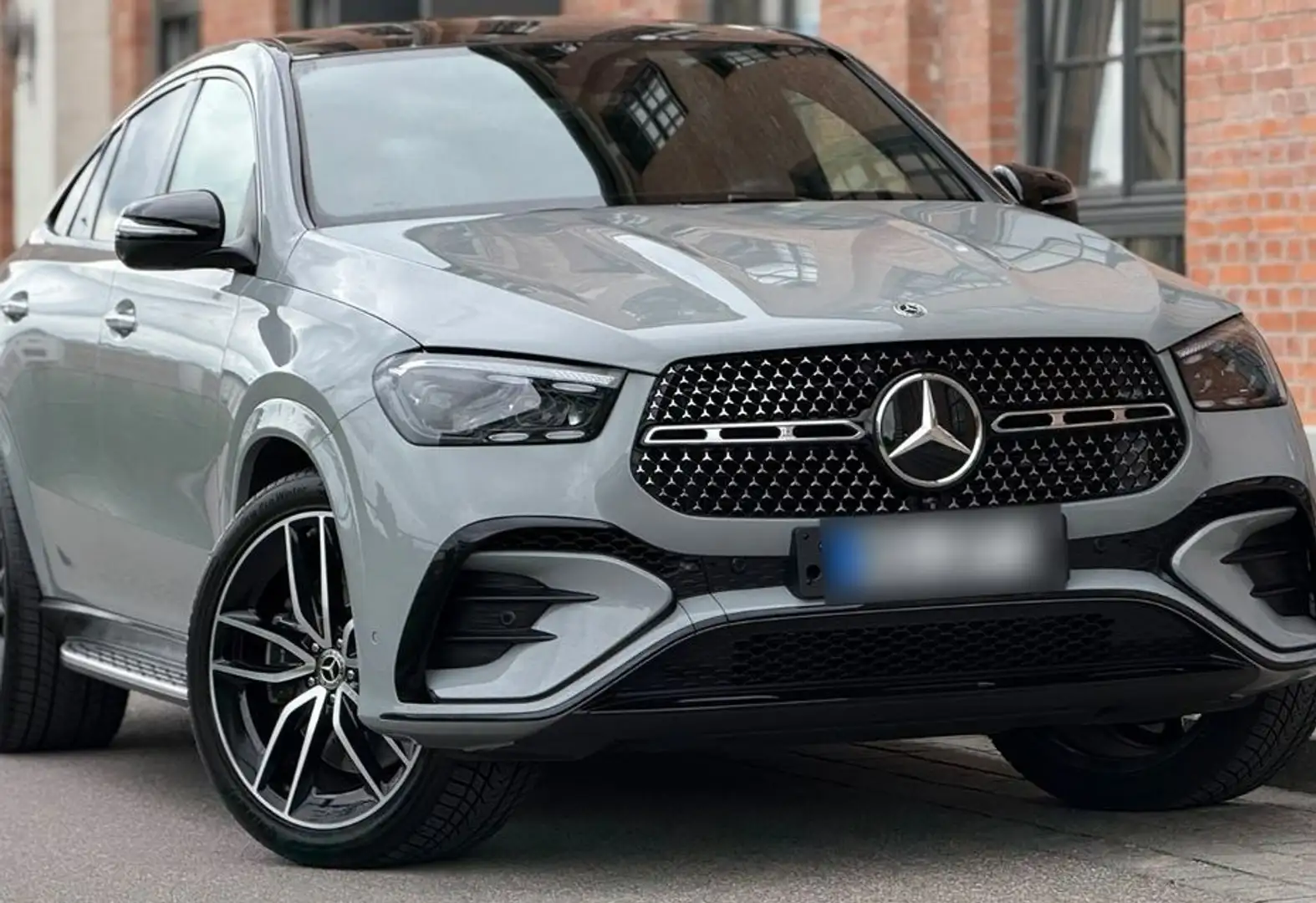 Mercedes-Benz GLE 450 Coupé 450d 4Matic Aut. Gris - 2