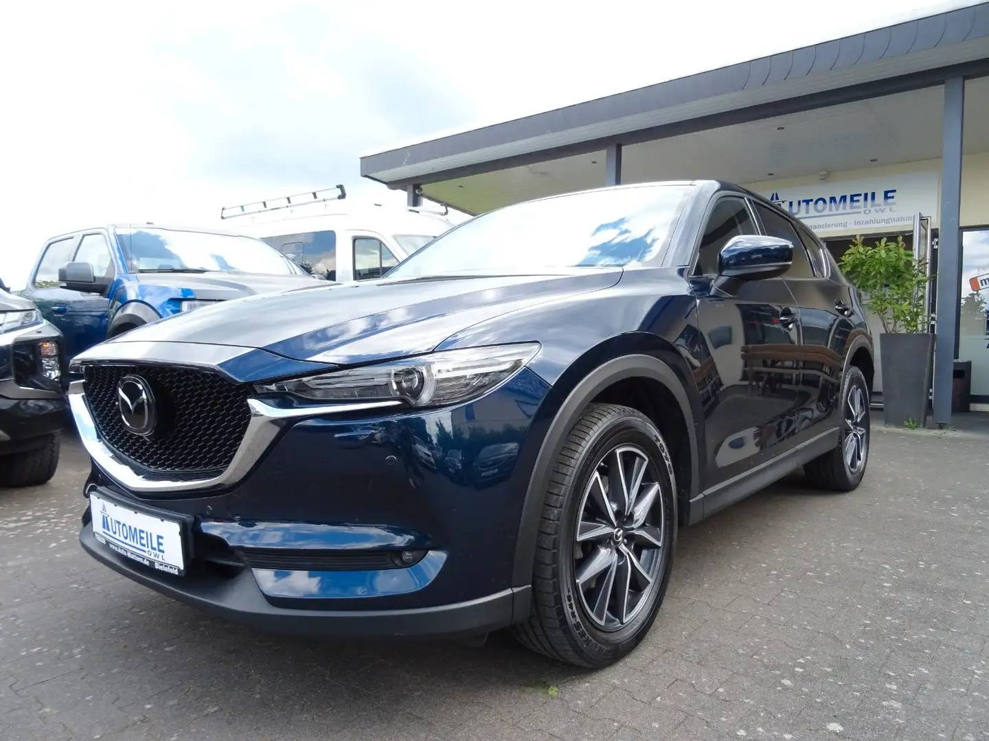Mazda CX-5 Sports-Line AWD 2.HAND MATRIX HEAD-UP AHK Modrá - 1