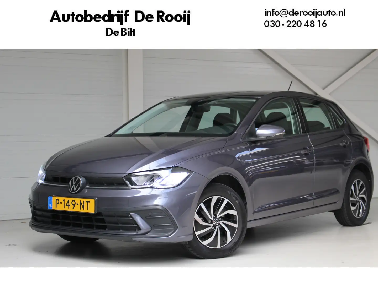 Volkswagen Polo 1.0 TSI Life Navigatie | Airco | Lichtmetalen velg Grijs - 1