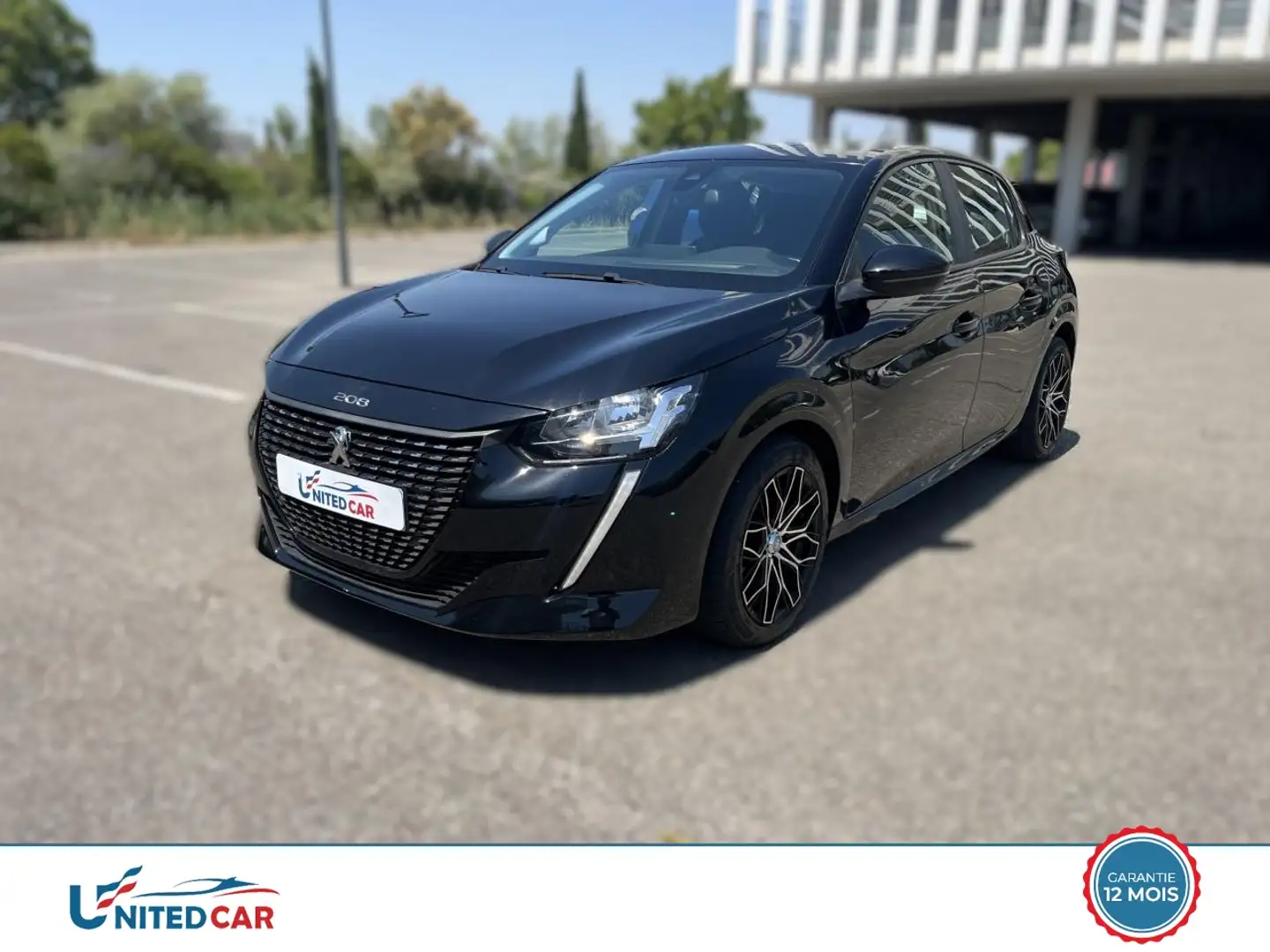 Peugeot 208 1.2i PureTech 12V S\u0026S 75 CV II Active PHASE 1 Noir - 1