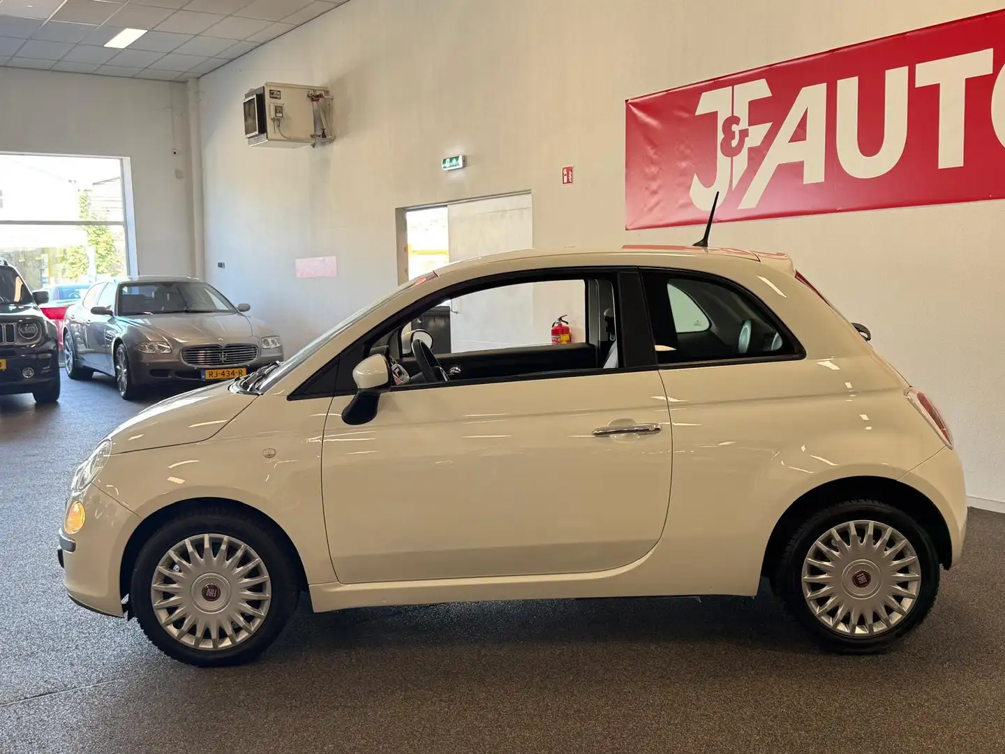 Fiat 500 1.0 TwinAir Pop ECC AIRCO, ELEC PAKKET, Wit - 2
