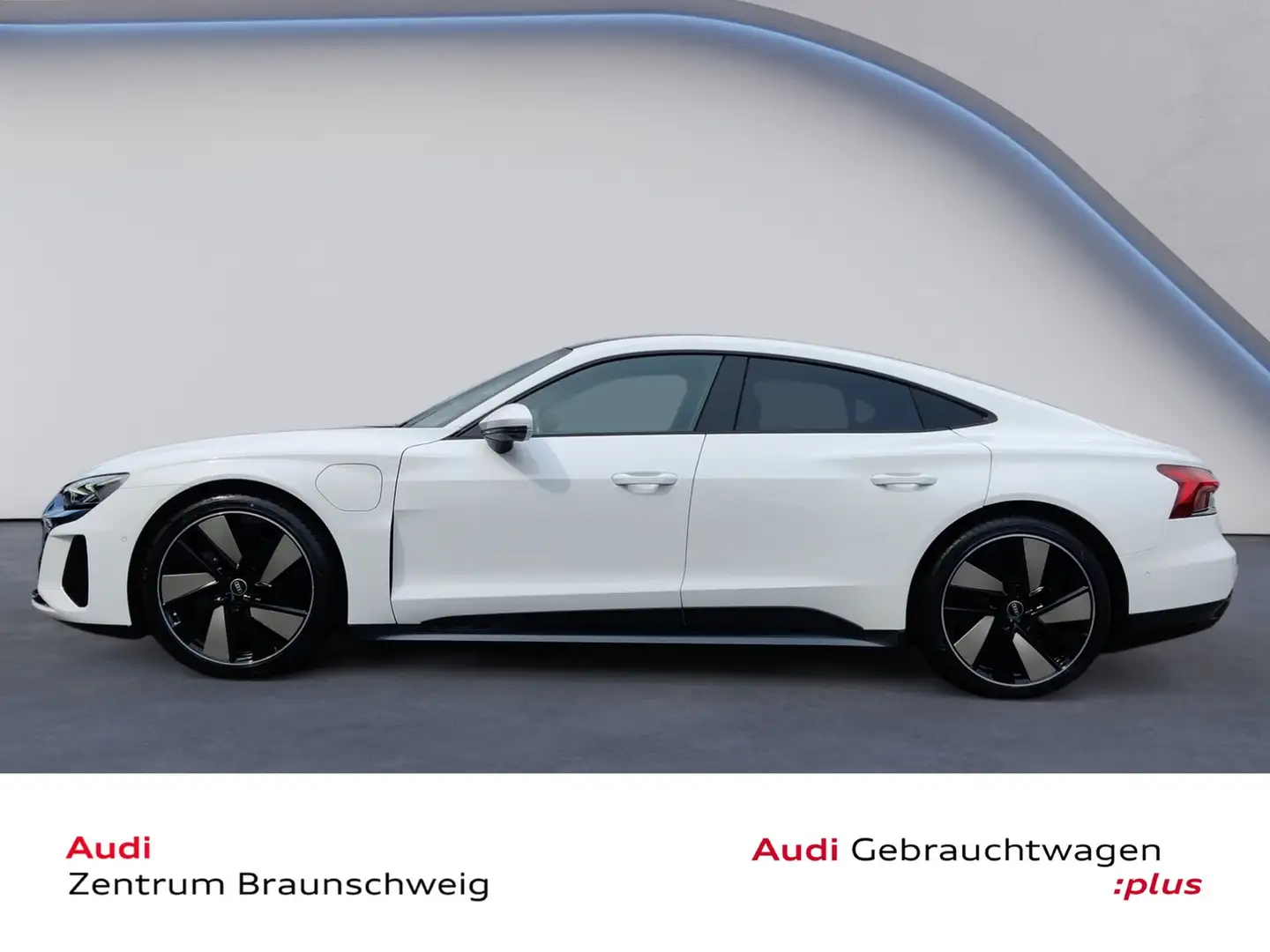 Audi e-tron GT quattro MATRIX-LED+HuD+PANO Білий - 2