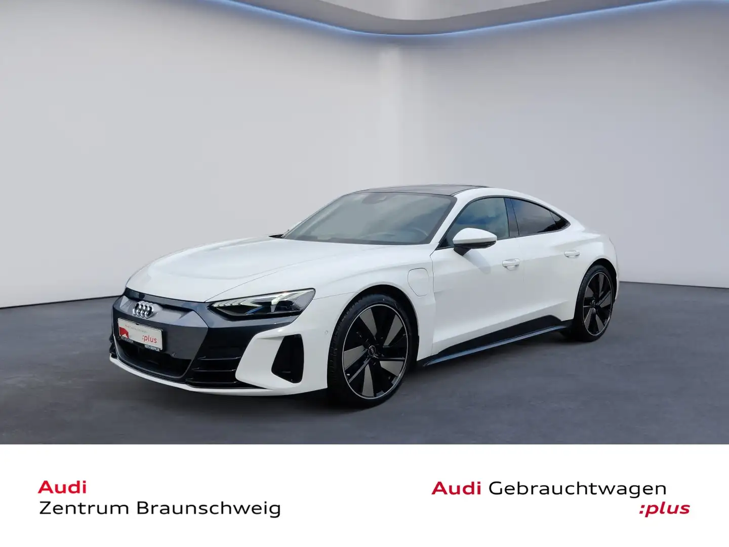 Audi e-tron GT quattro MATRIX-LED+HuD+PANO Білий - 1