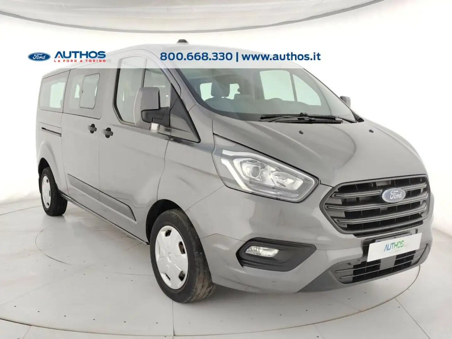 Ford Transit Custom 320 2.0 tdci 130cv Trend combi L2H1 auto E6.2 Grigio - 2
