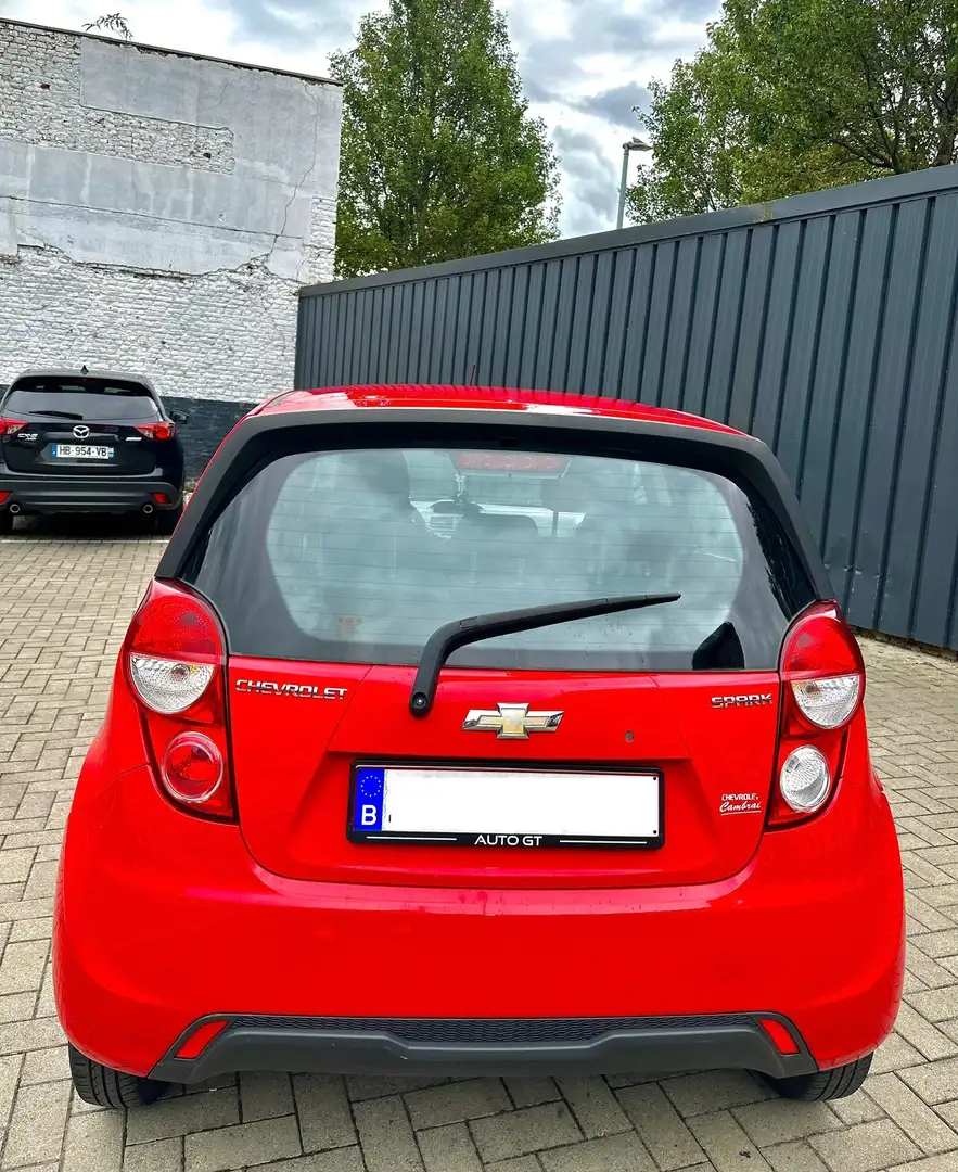 Chevrolet Spark 1.0i LS ✅ Rouge - 2