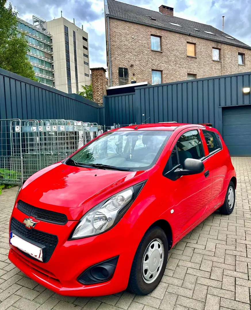 Chevrolet Spark 1.0i LS ✅ Rouge - 1