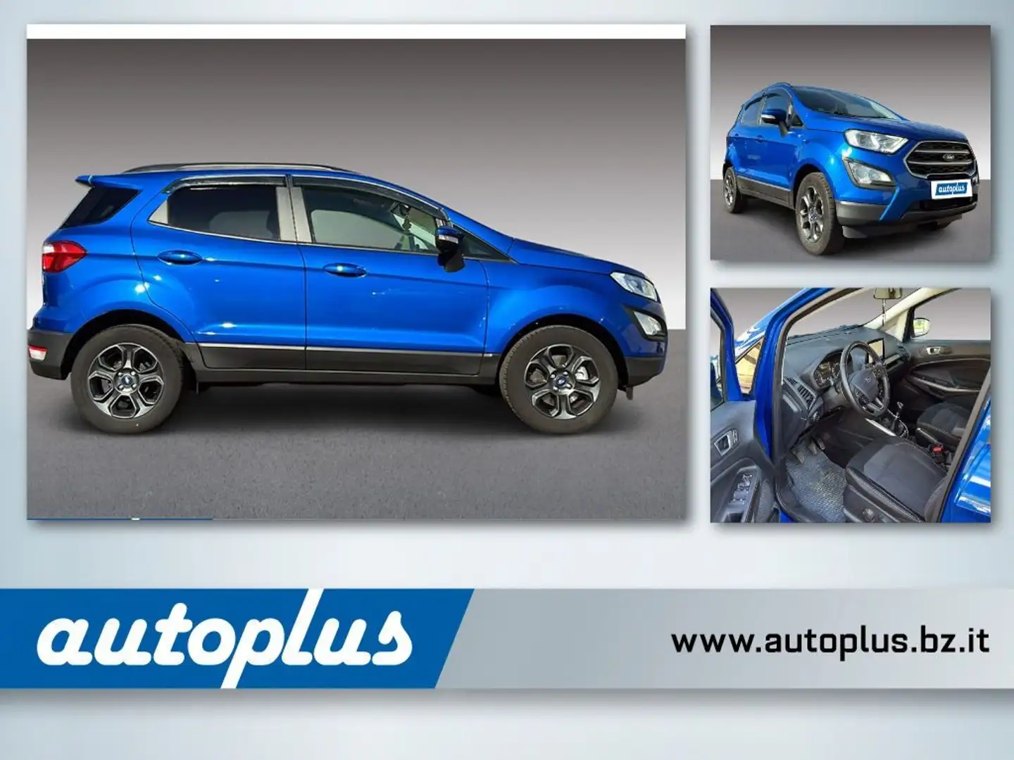 Ford EcoSport 1.0 EcoBoost Cool & Connect 125CV Azul - 1