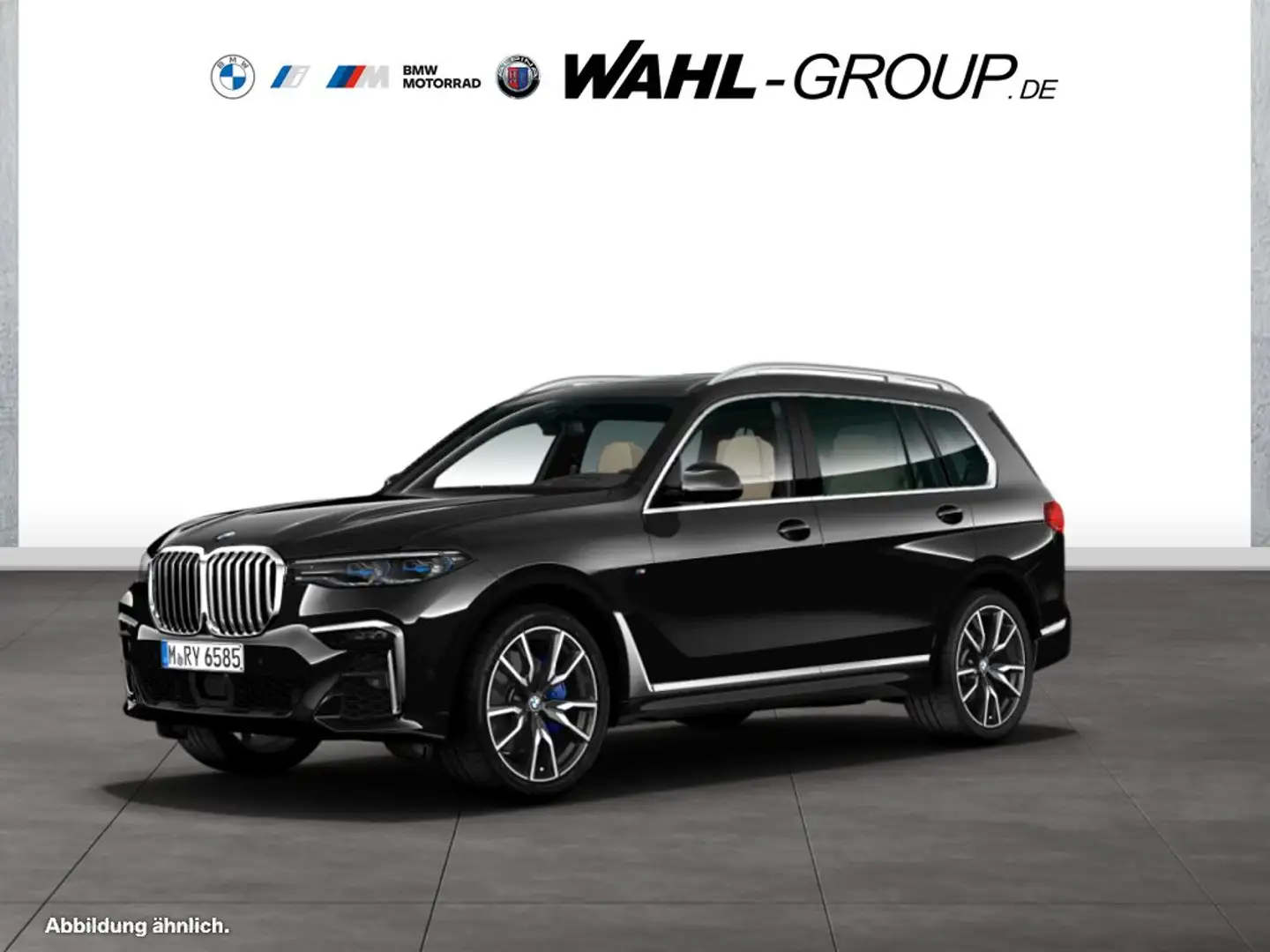 BMW X7 xDrive40d M SPORT HEAD-UP LASER NAVI 360° VIEW  AH Noir - 1