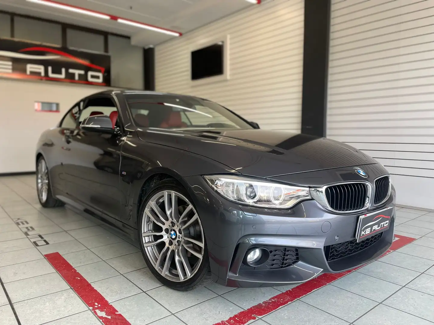 BMW 420 d Cabrio Msport 190cv auto Grigio - 2