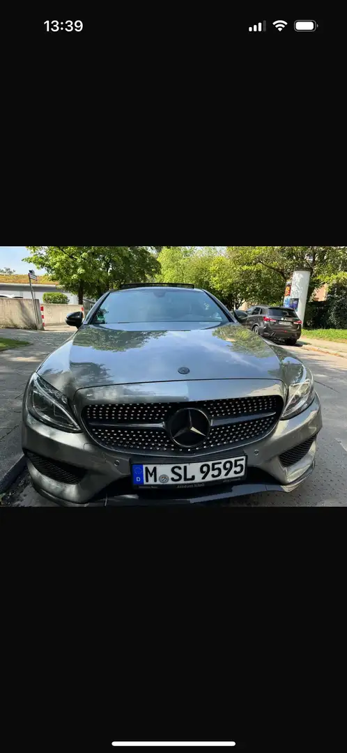 Mercedes-Benz C 180 Coupe 7G-TRONIC AMG Line Grau - 1
