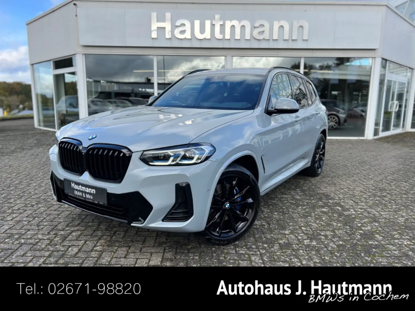 BMW X3 xDrive 30 d M SPORT +1.HAND+LASER+AHK+LM20''+ Grau - 1