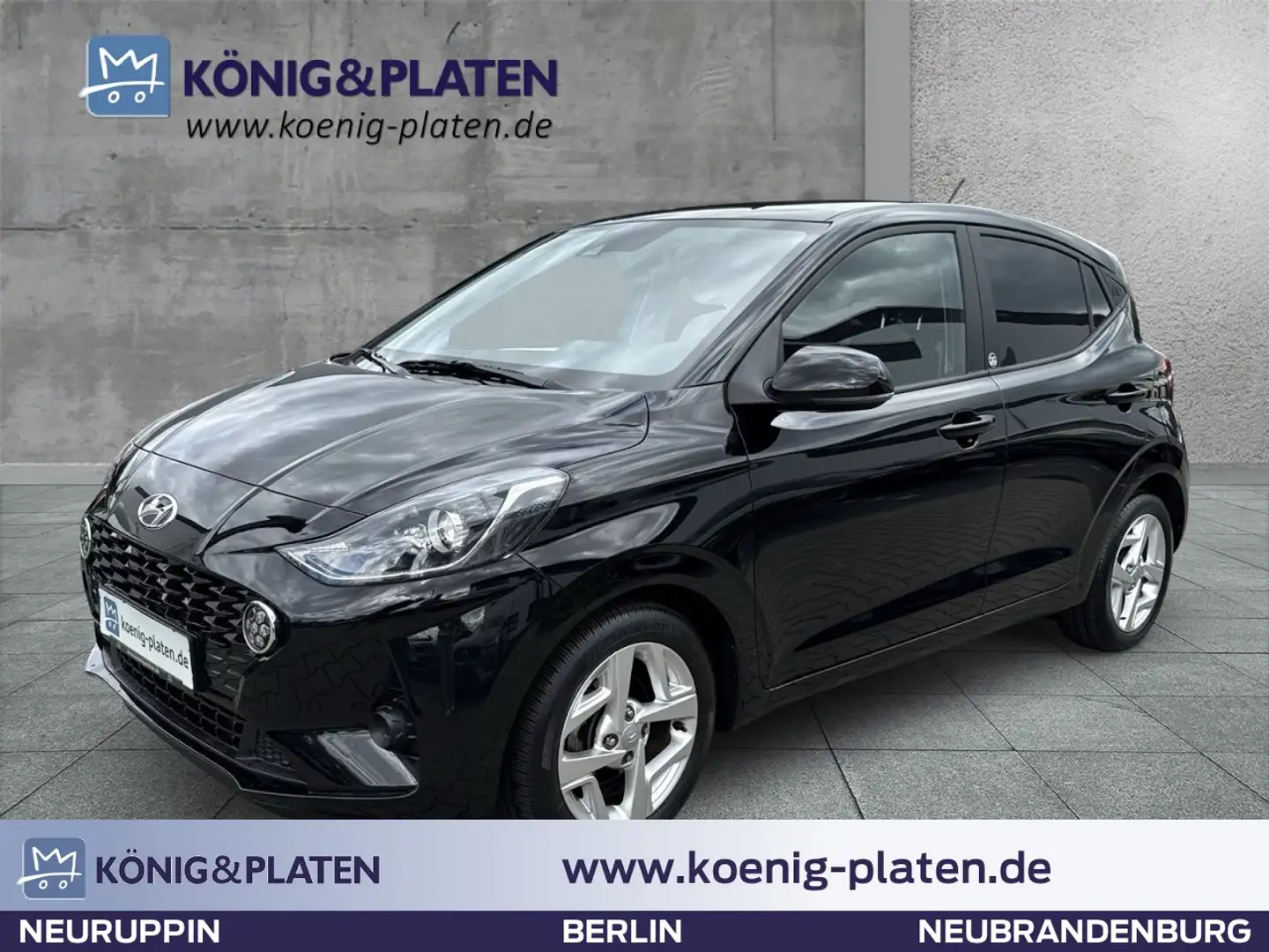 Hyundai i10 1.0 Edition 30 (EURO 6d) Klima Sitzheizung Schwarz - 1