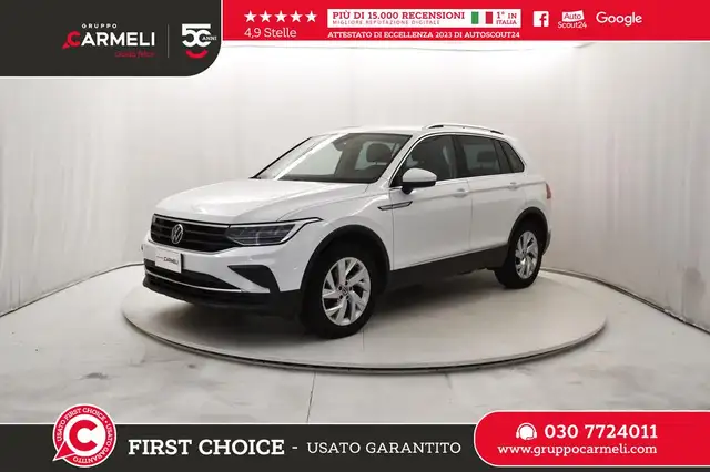 2021 Volkswagen Tiguan in White for sale