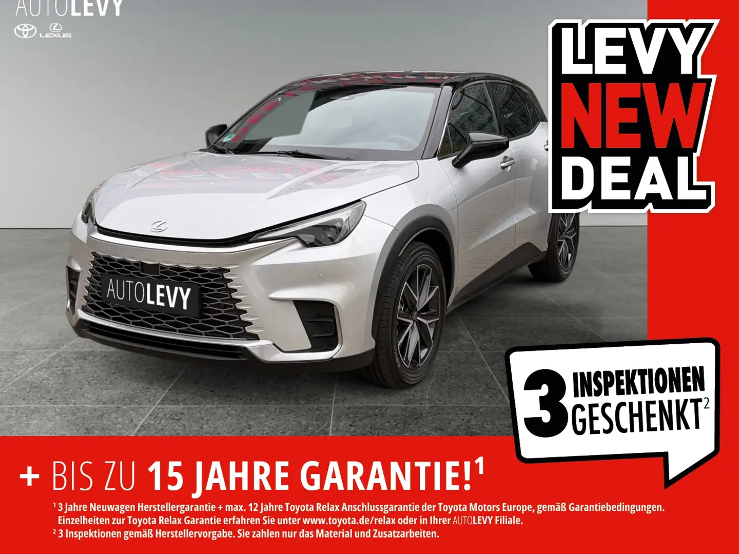 Lexus LBX Emotion+ Technologie-Paket+Sofort verfügbar Silber - 1