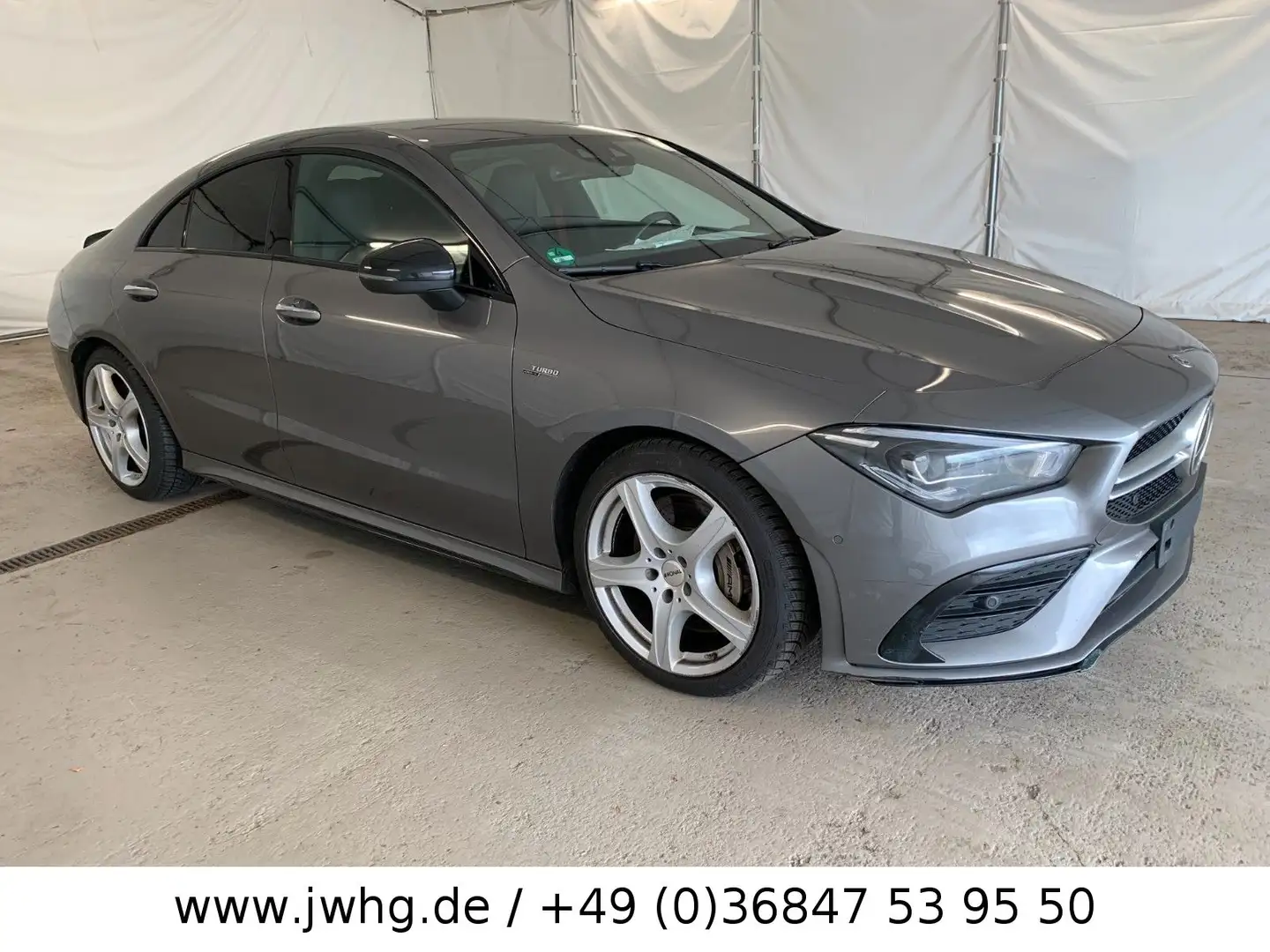 Mercedes-Benz CLA 35 AMG CLA35 Coupe AMG 4M Multibeam Widescreen Distroni Gris - 2