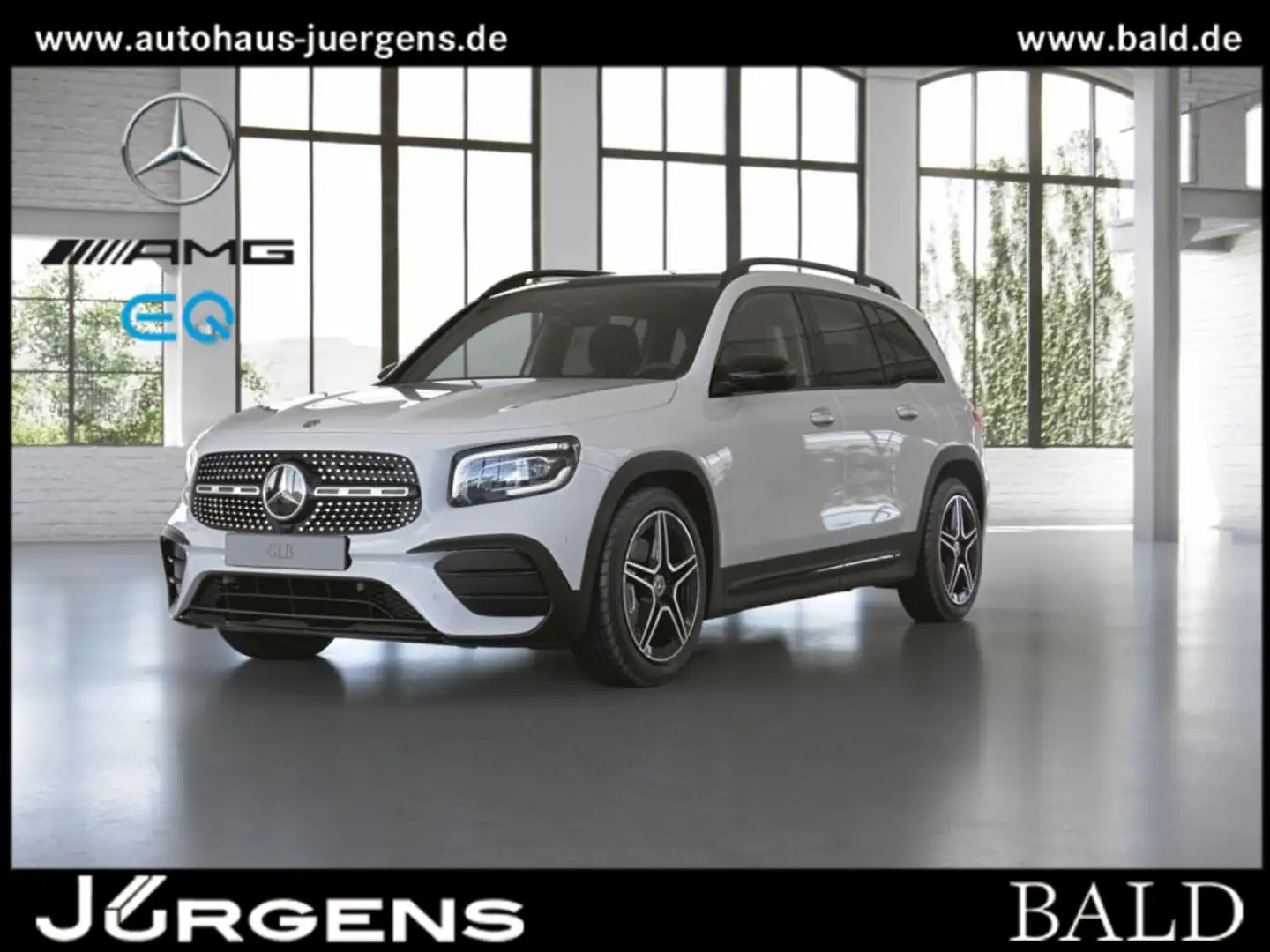 Mercedes-Benz GLB 200 d AMG-Sport/LED/Cam/Pano/Night/Ambiente Biały - 1